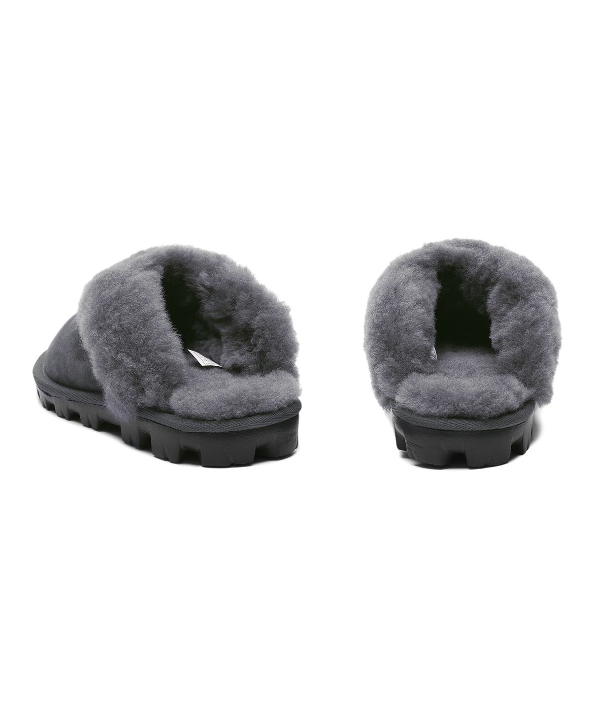 어그(UGG) 퍼 카라 스웨이드 슬리퍼 (코케트) W - 그레이 / 5125GREY