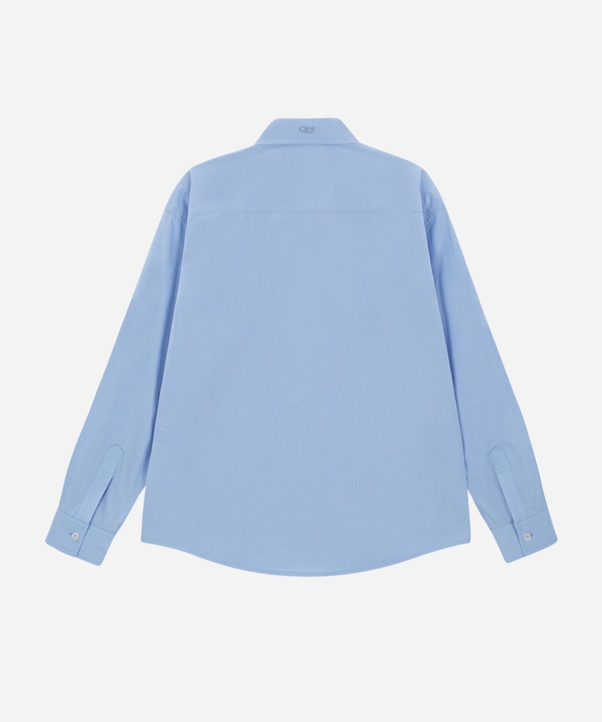 솔트앤초콜릿(SALT AND CHOCOLATE) SAC 로고 베이직 셔츠 스카이블루 4W2237301