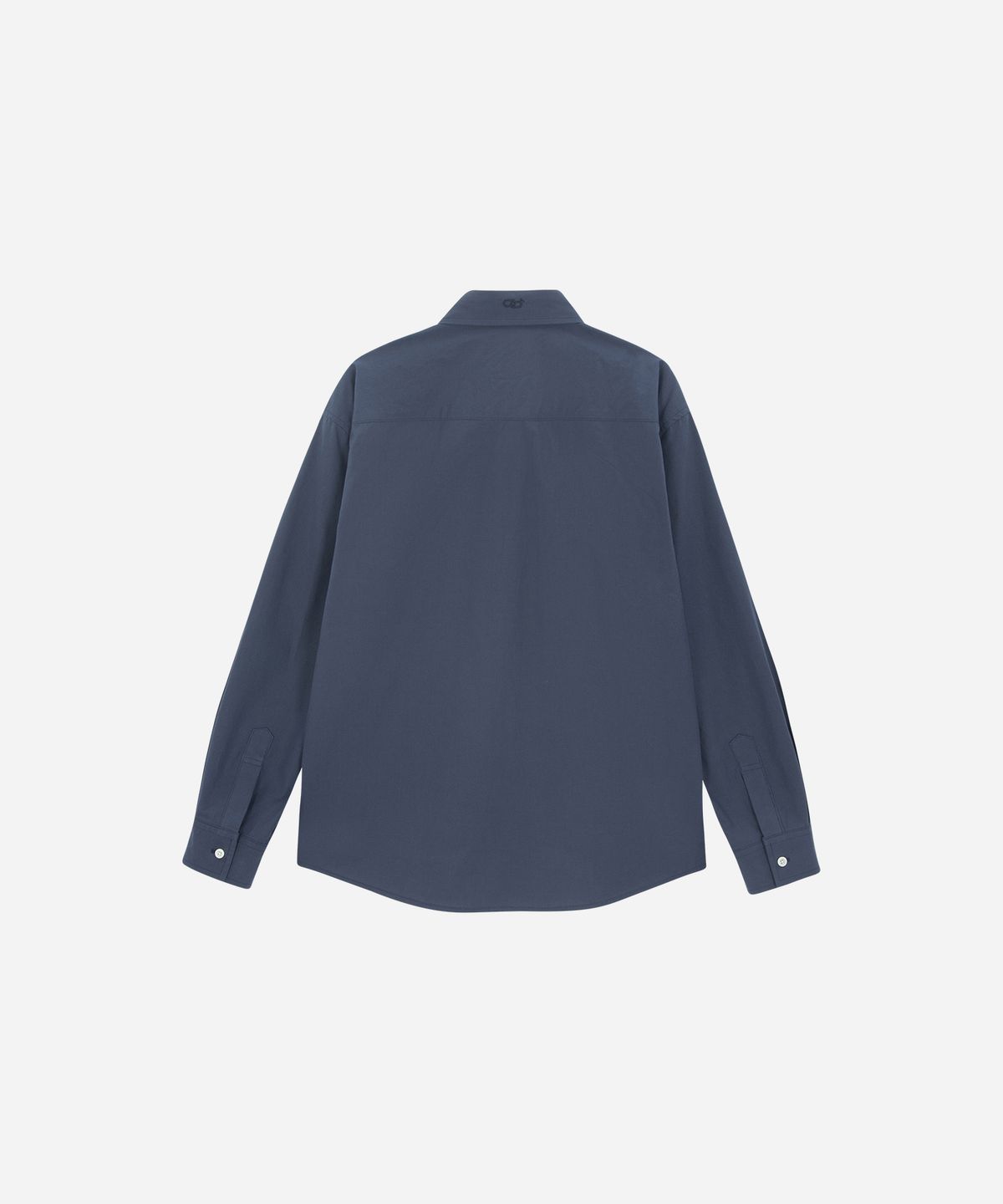 솔트앤초콜릿(SALT AND CHOCOLATE) SAC 로고 베이직 셔츠 네이비 4W2237301