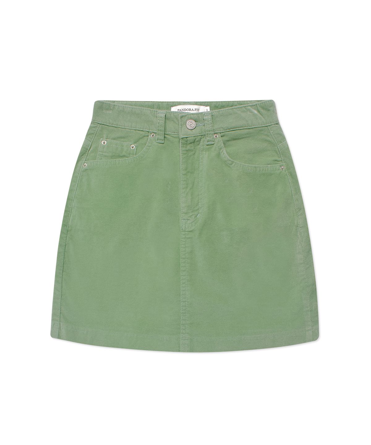 판도라핏(PANDORAFIT) [SKIRT] Blur Skirt Yellow Green