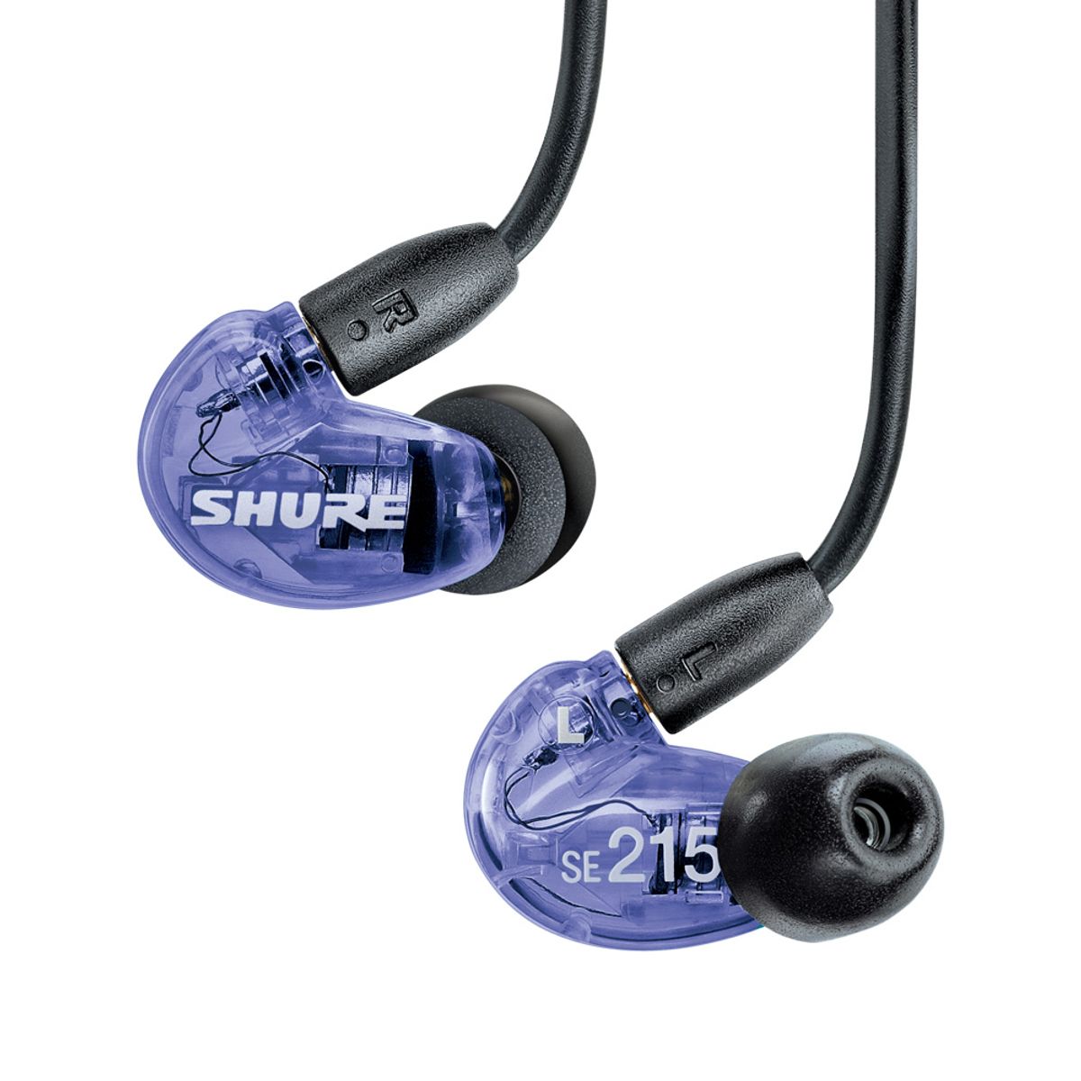 슈어(SHURE) SE215SPE Purple 사운드 아이솔레이팅  이어폰