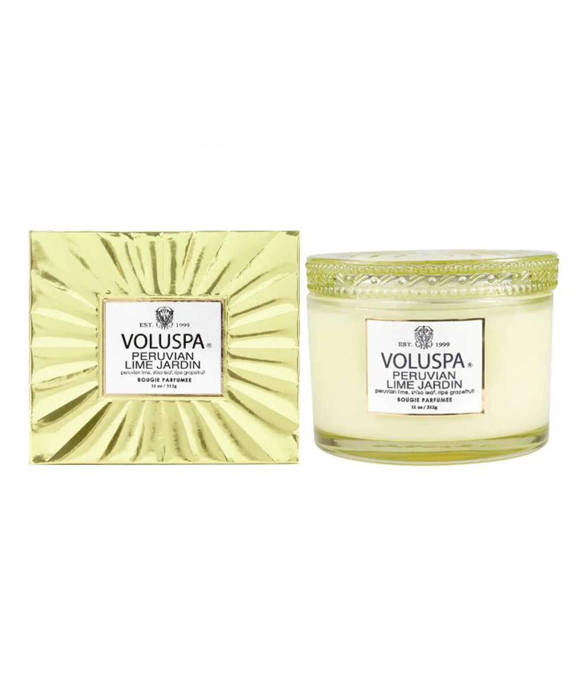 볼루스파(VOLUSPA) 페루비안 라임 자딘 11oz 2윅 캔들
