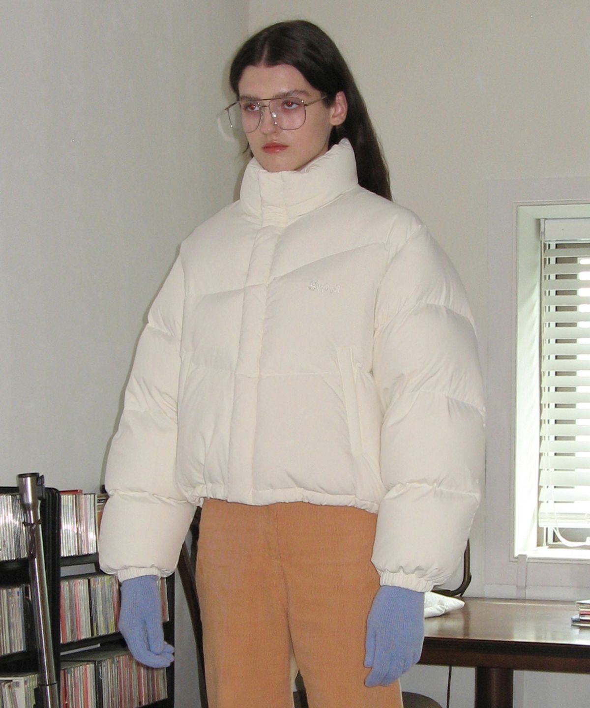 시눈(SINOON) PUFFER JACKET (IVORY)