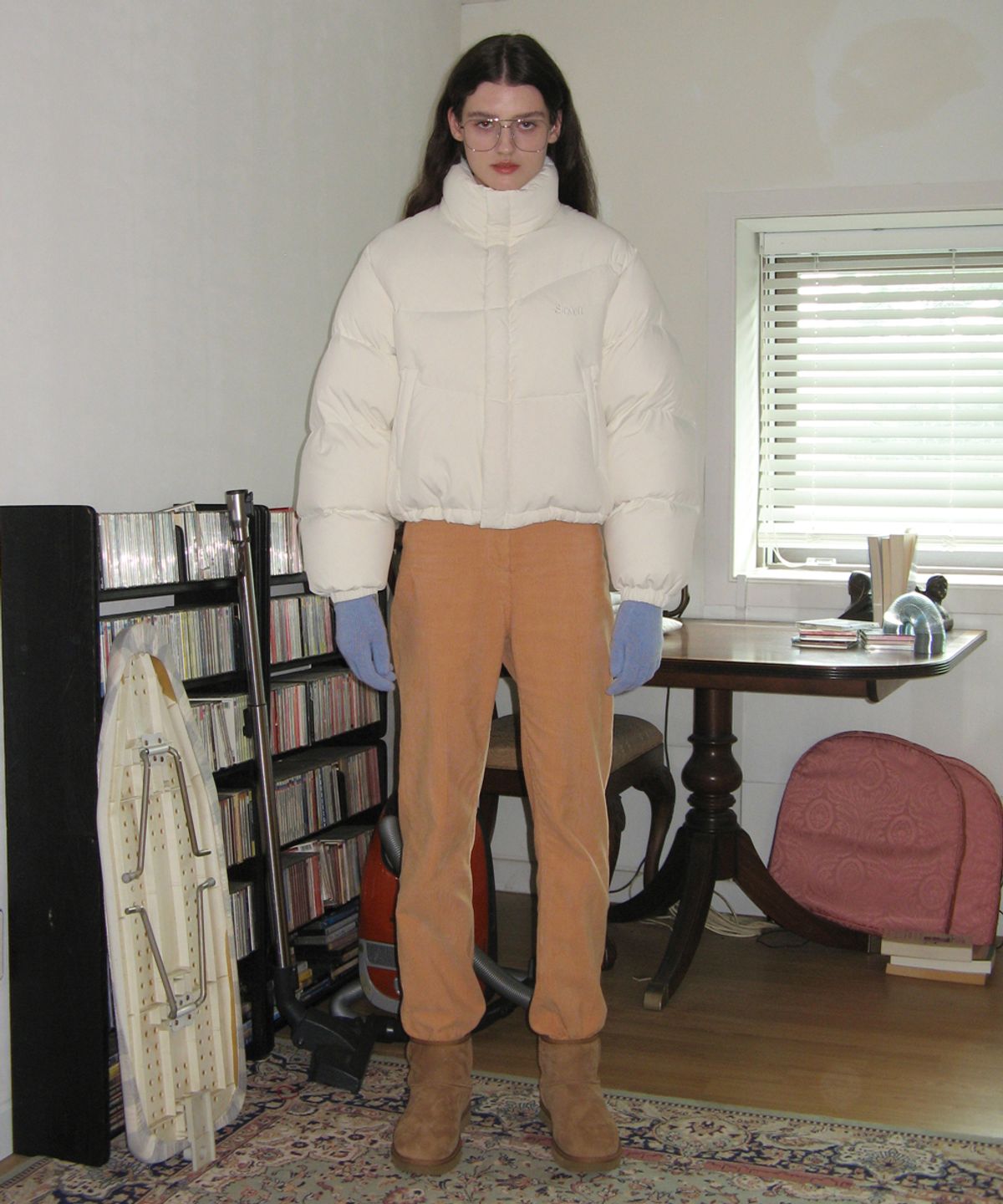 시눈(SINOON) PUFFER JACKET (IVORY)