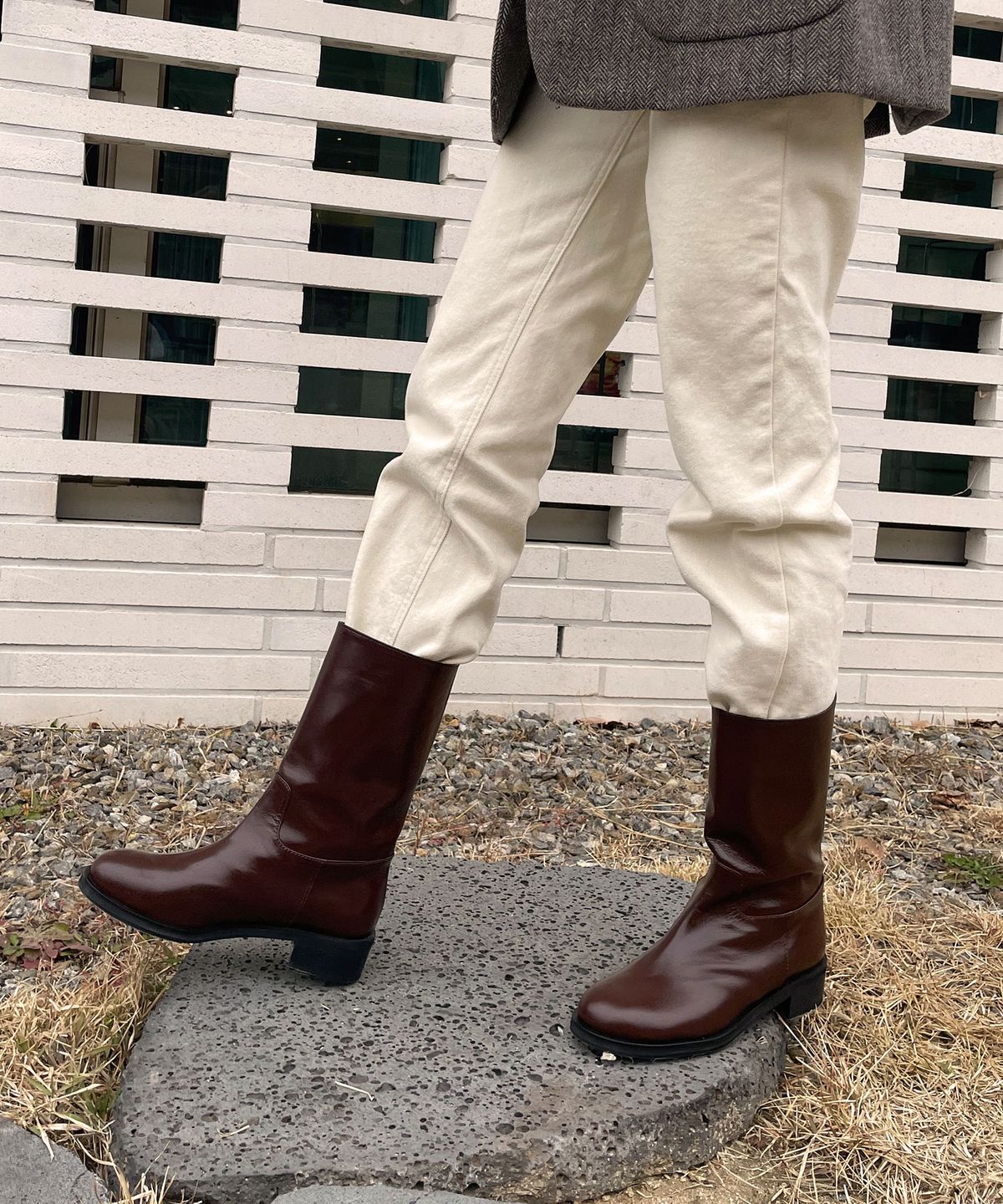 어썸듀(AWESOME DEW) Half Boots_ADS407