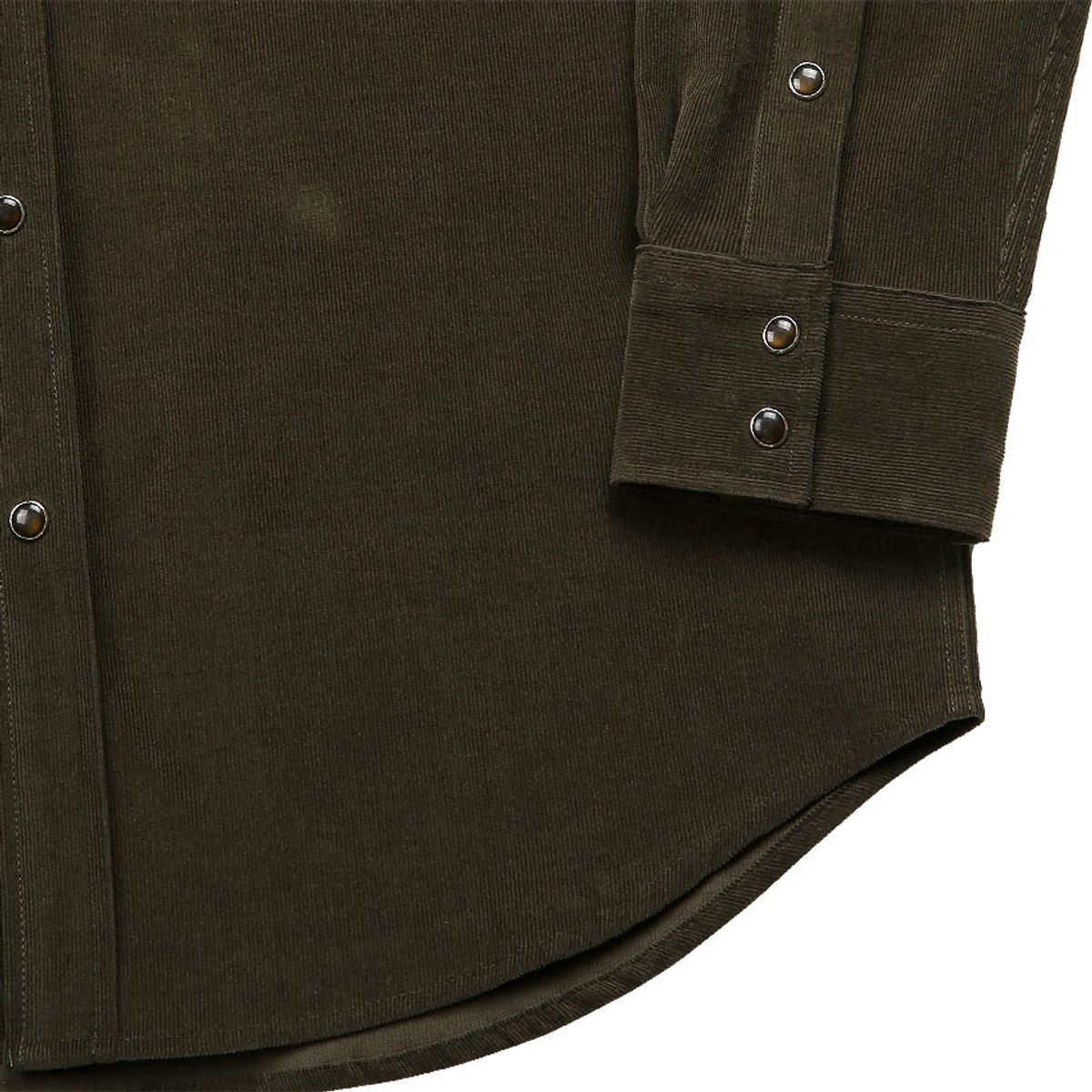 솔티(SORTIE) 035 Corduroy Western Shirts (Khaki)