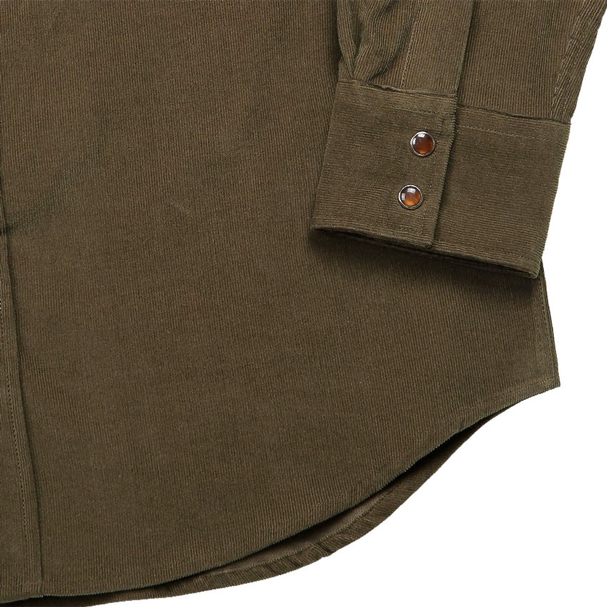 솔티(SORTIE) 035 Corduroy Western Shirts (Mocha Brown)