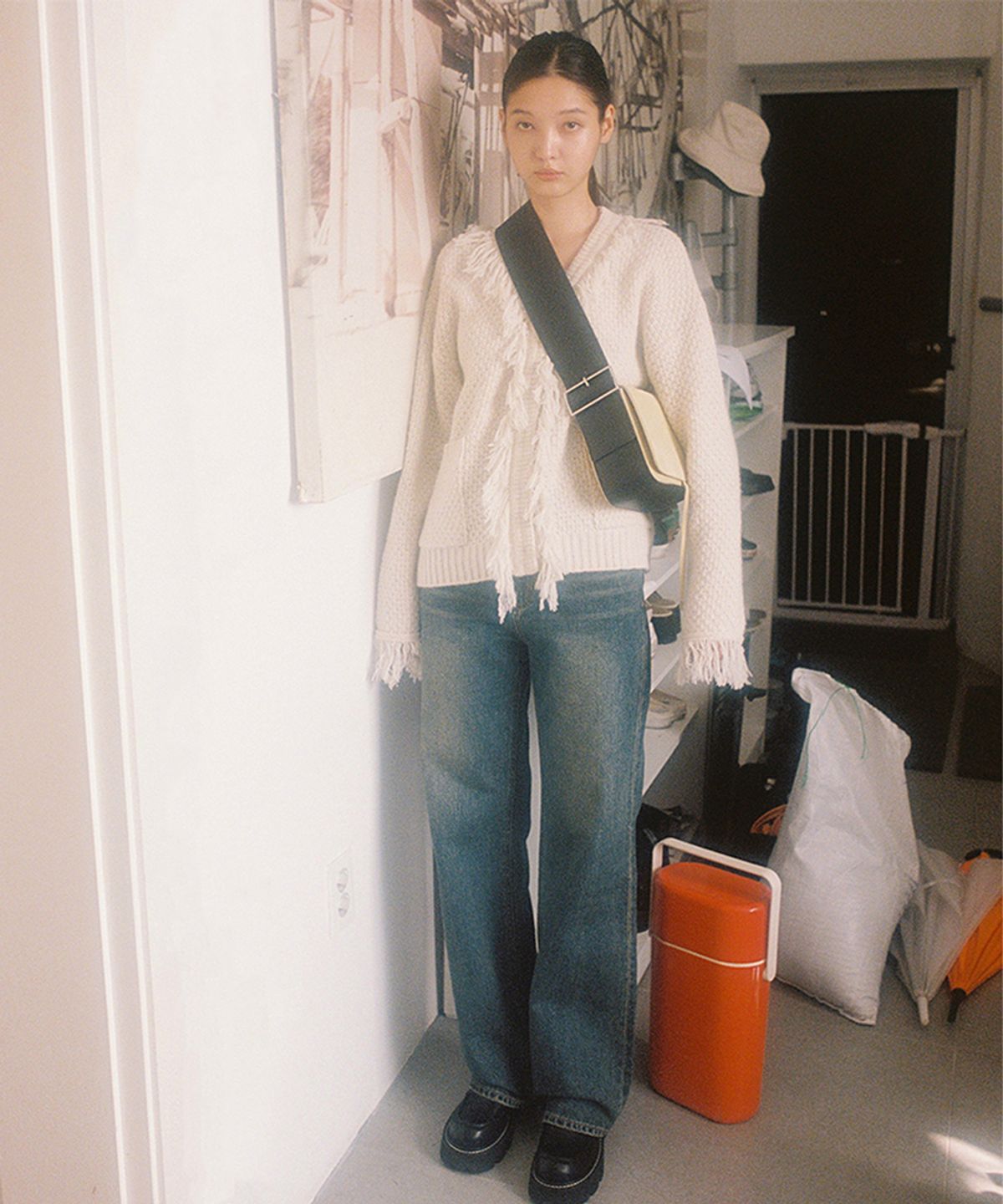 시눈(SINOON) CREME BAG (YELLOW)