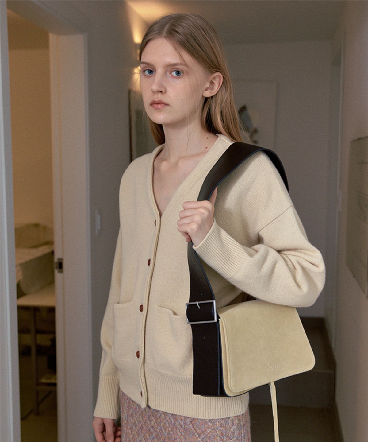 시눈(SINOON) CREME BAG (YELLOW)