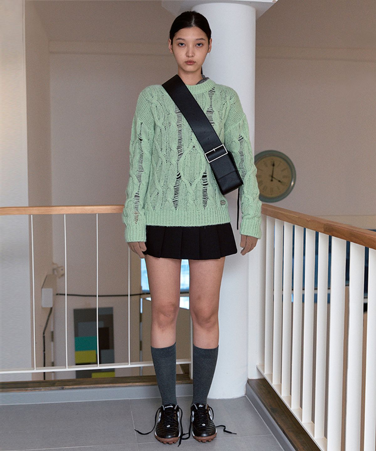 시눈(SINOON) CREME BAG (BLACK)
