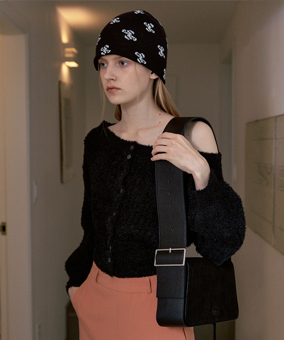 시눈(SINOON) CREME BAG (BLACK)