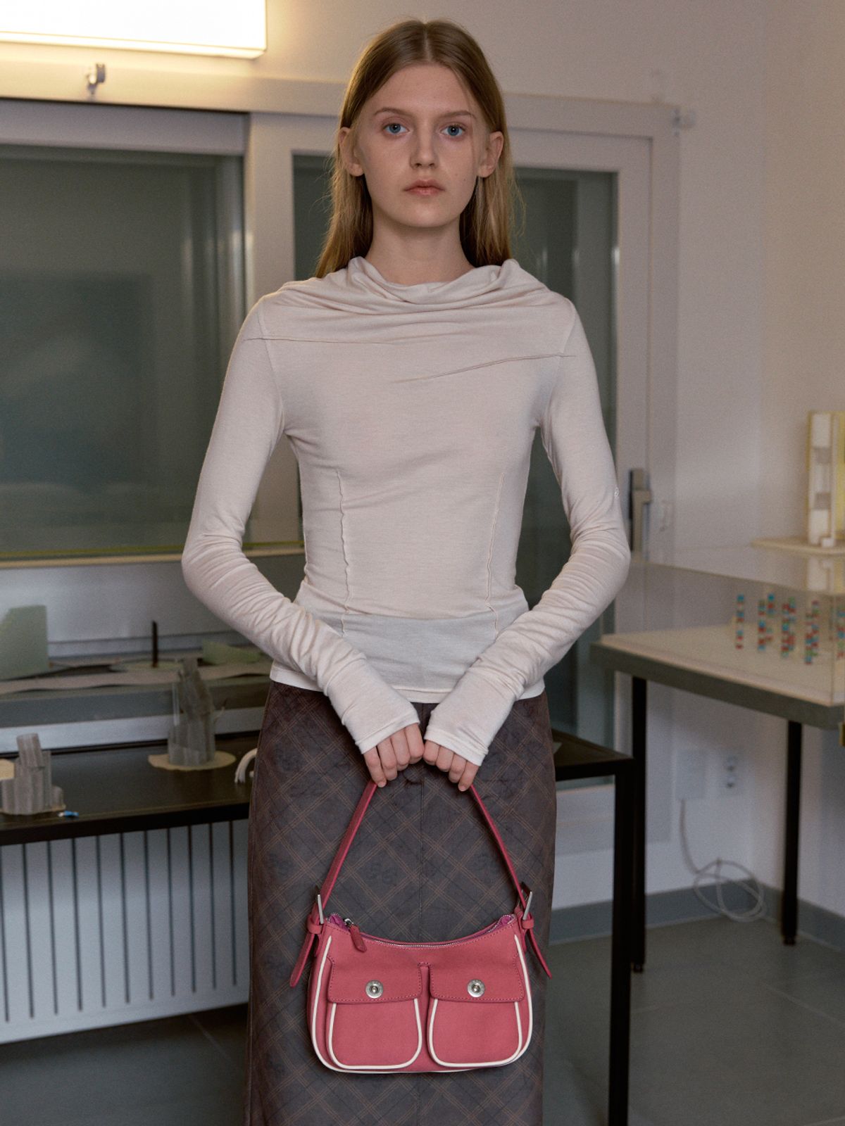 시눈(SINOON) MARRON BAG (PINK)