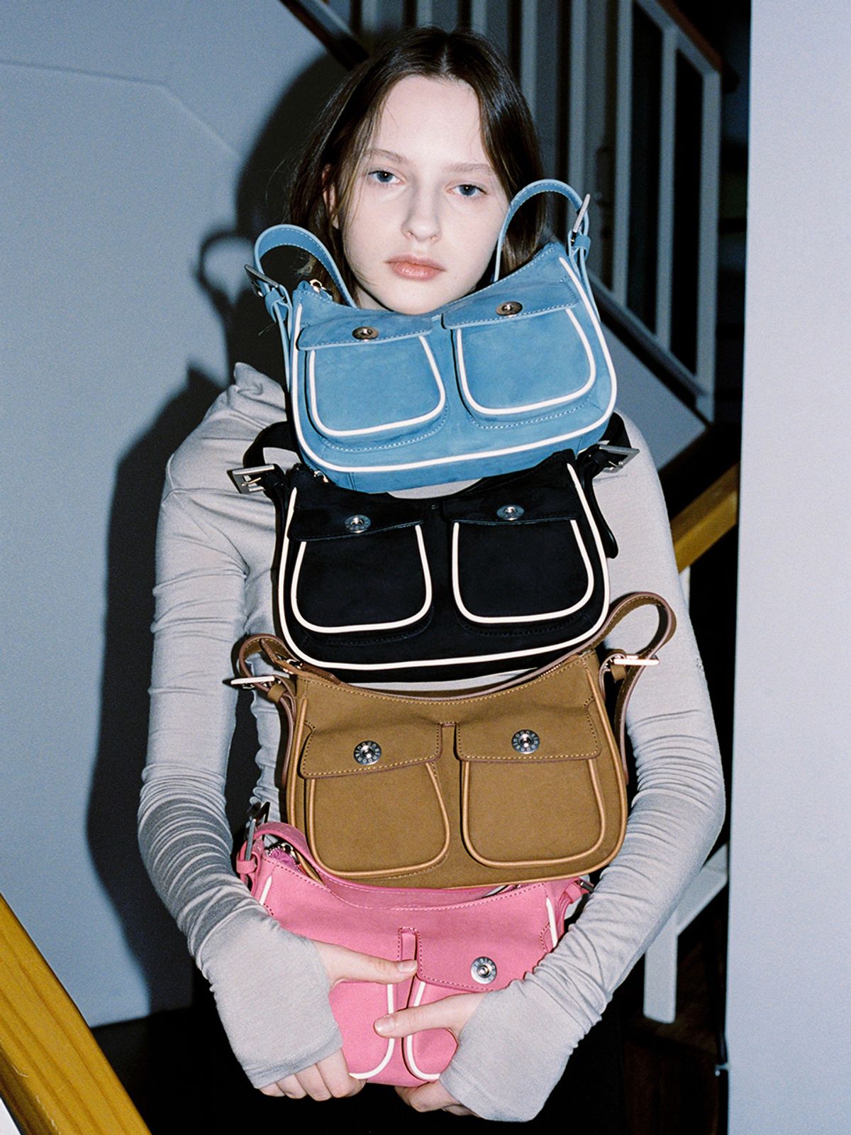 시눈(SINOON) MARRON BAG (PINK)
