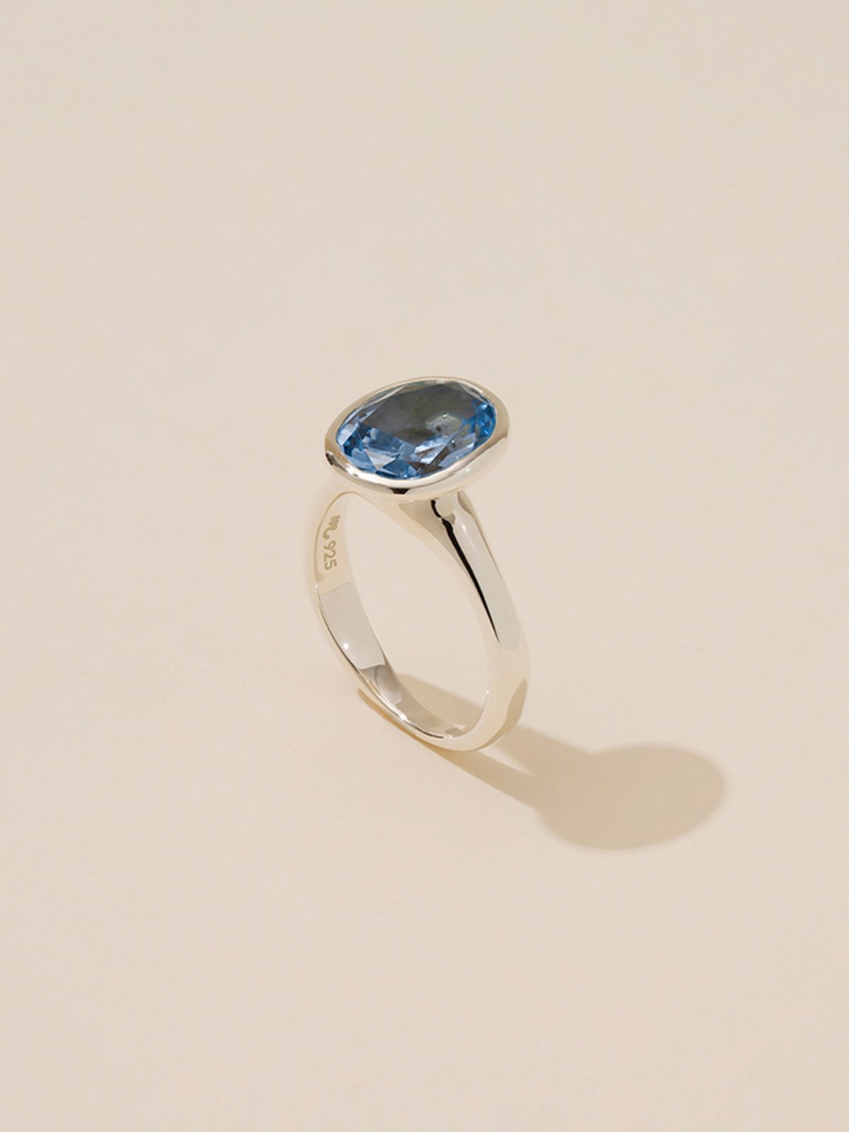 마나에트(MANAET) Pebble Stone R_Silver