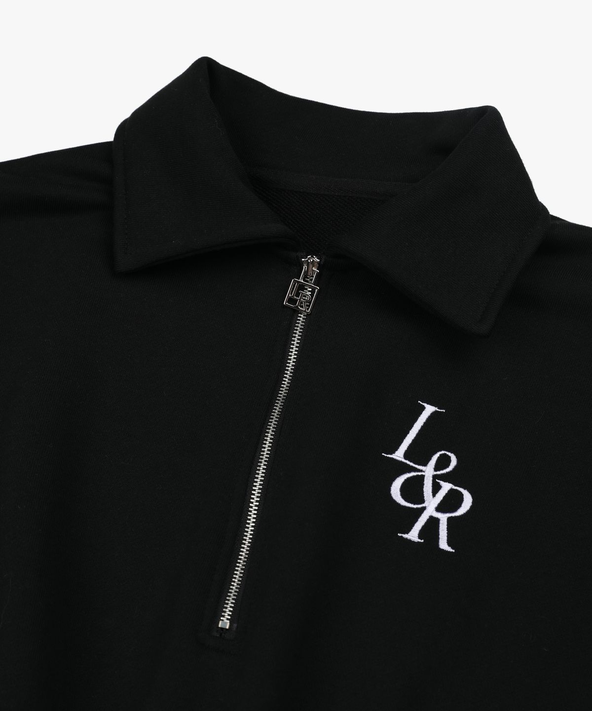 로시로우(LOSSYROW) L&R Half zipup Long OPS Black