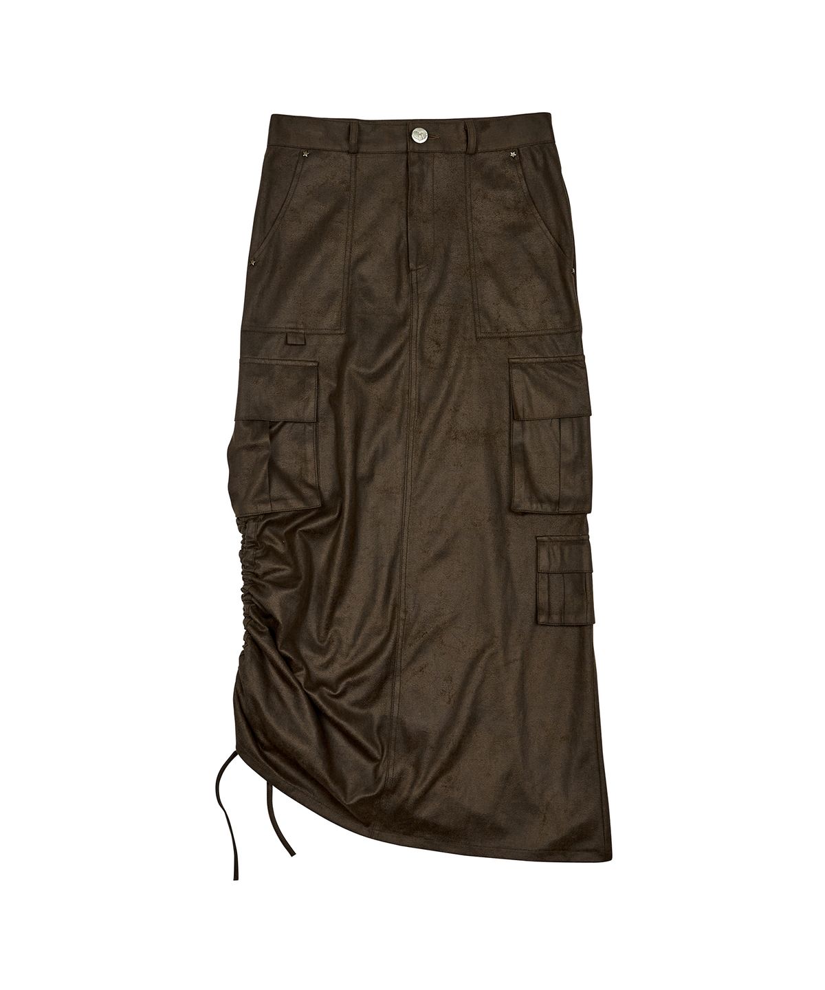 러브이즈트루(LUVISTRUE) VL CARGO SKIRT(BROWN)
