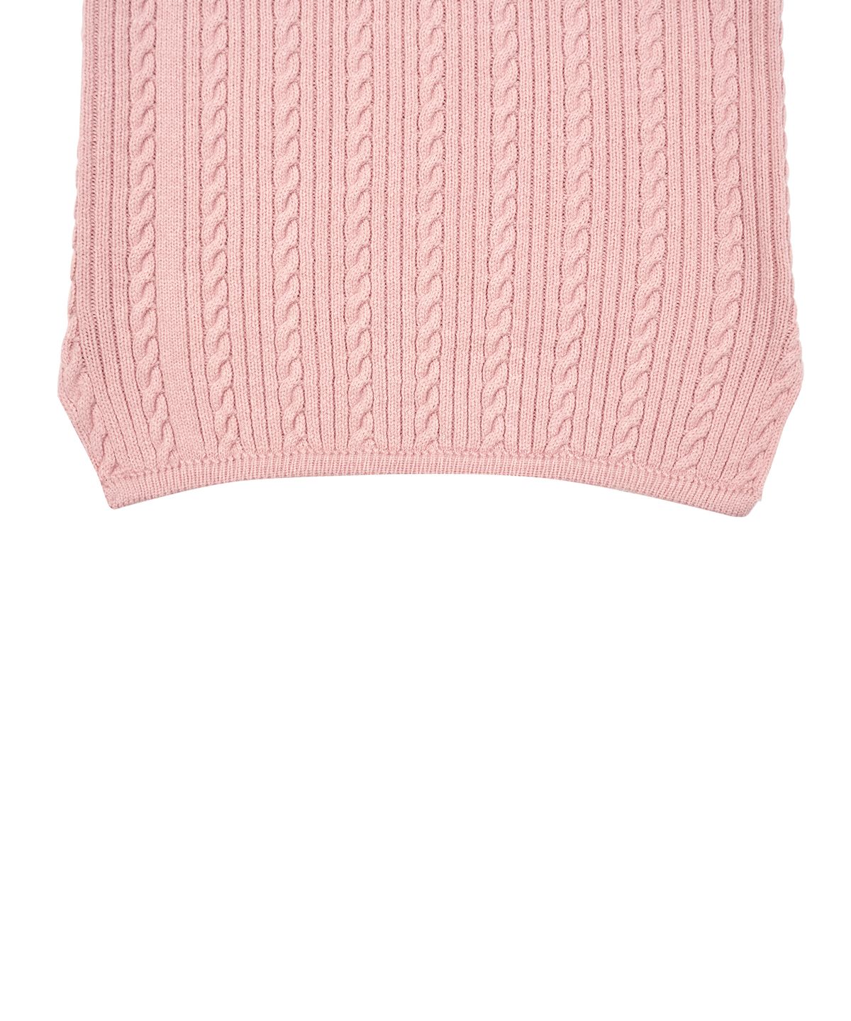 러브이즈트루(LUVISTRUE) VL LOGO KNIT OPS(PINK)