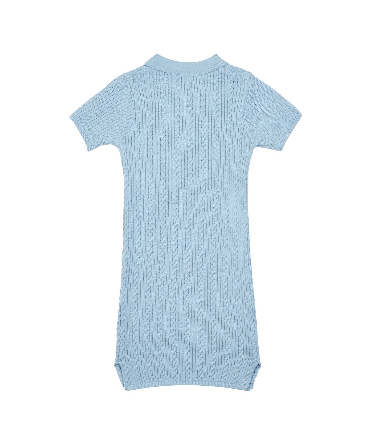 러브이즈트루(LUVISTRUE) VL LOGO KNIT OPS(SKY BLUE)