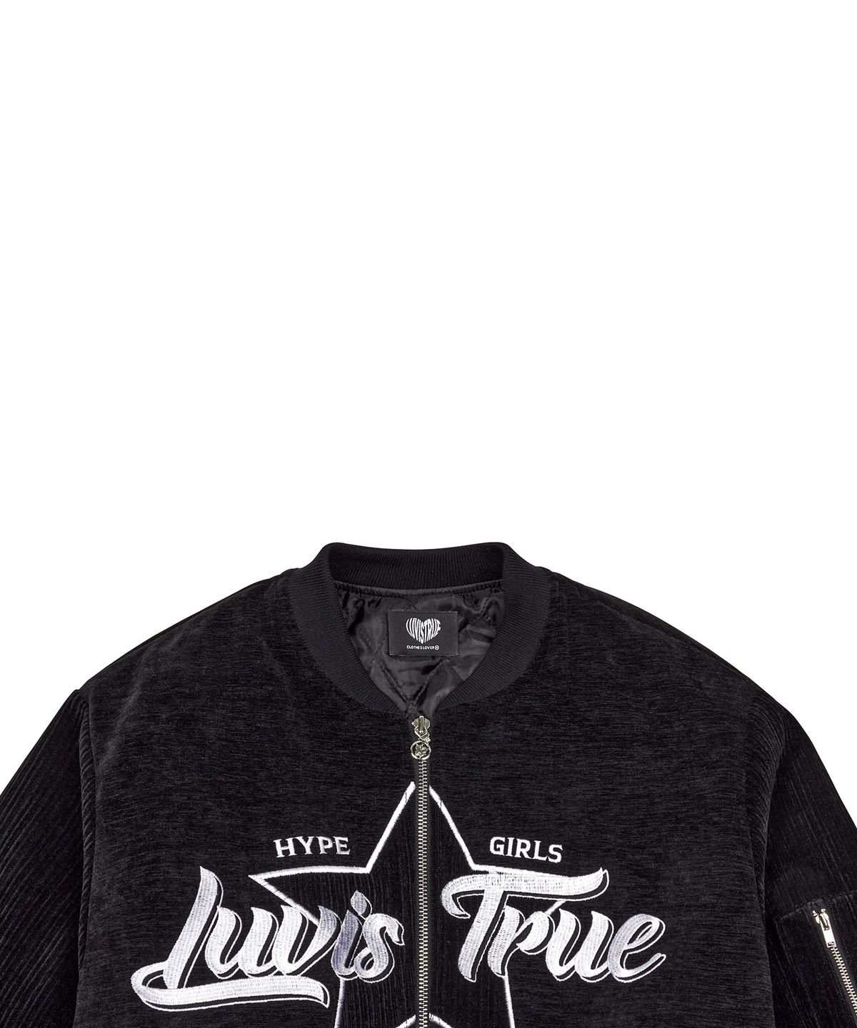 러브이즈트루(LUVISTRUE) VL CROP JACKET(BLACK)