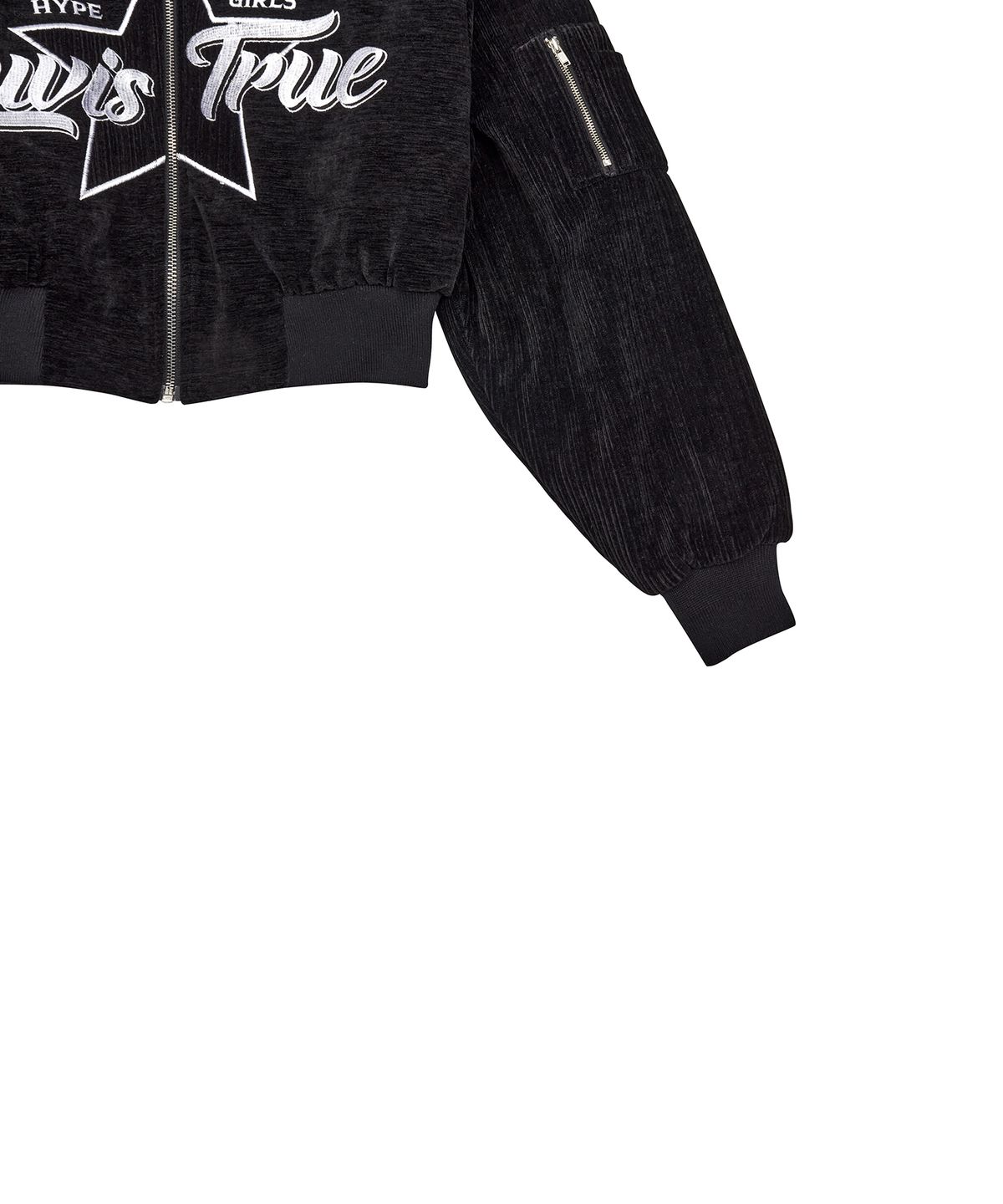 러브이즈트루(LUVISTRUE) VL CROP JACKET(BLACK)