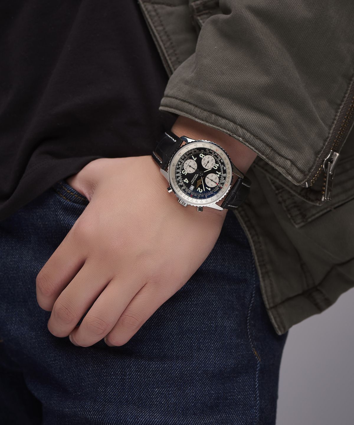 브라이틀링(BREITLING) [Neo-Vintage] 네비타이머 A13322 (2000s)