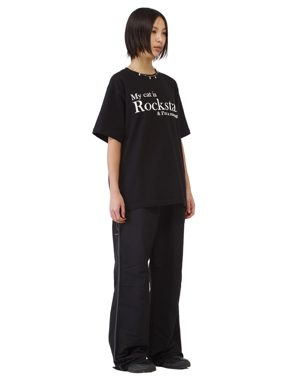 MUSINSA | JOEGUSH My cat is Rockstar & I'm a manager (Black) MUSINSA | JOEGUSH My cat is Rockstar & I'm a manager (Black)