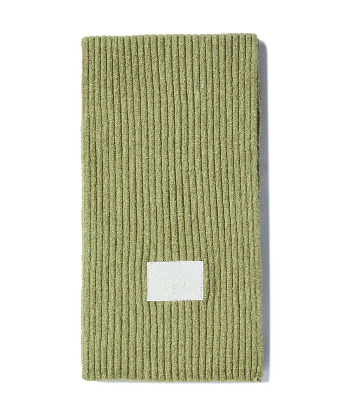 실른(SILN) Kniited muffler (YELLOW GREEN)