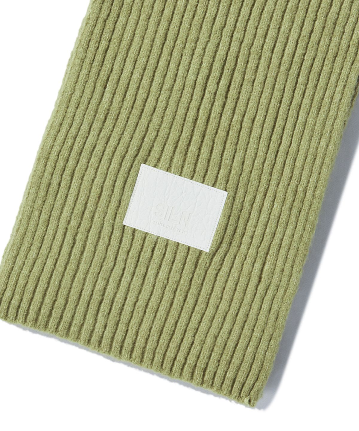 실른(SILN) Kniited muffler (YELLOW GREEN)