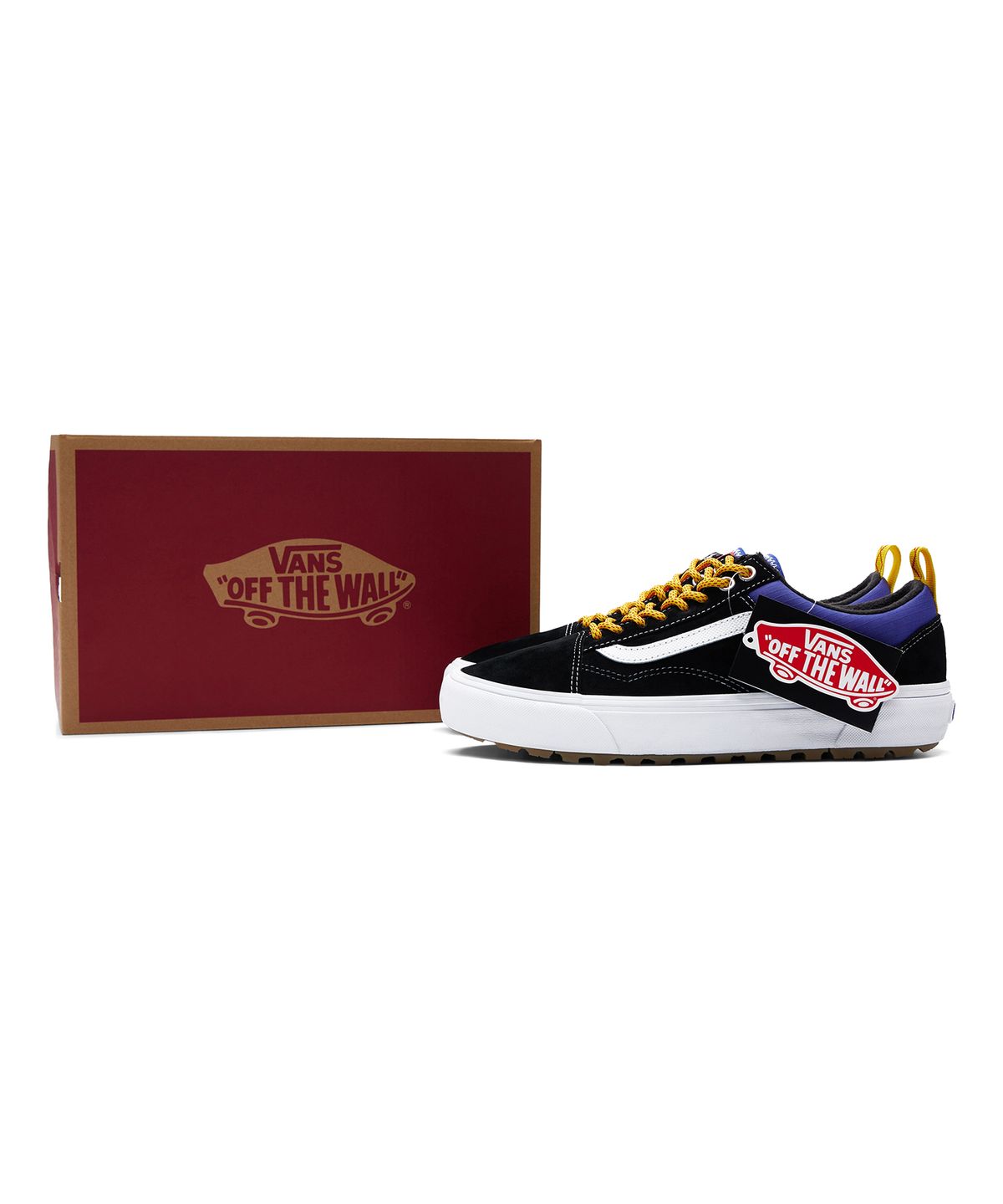 반스(VANS) 올드스쿨 MTE-1 - (레트로 블록) 블루:레드:블랙 / VN0A5I12BRA1