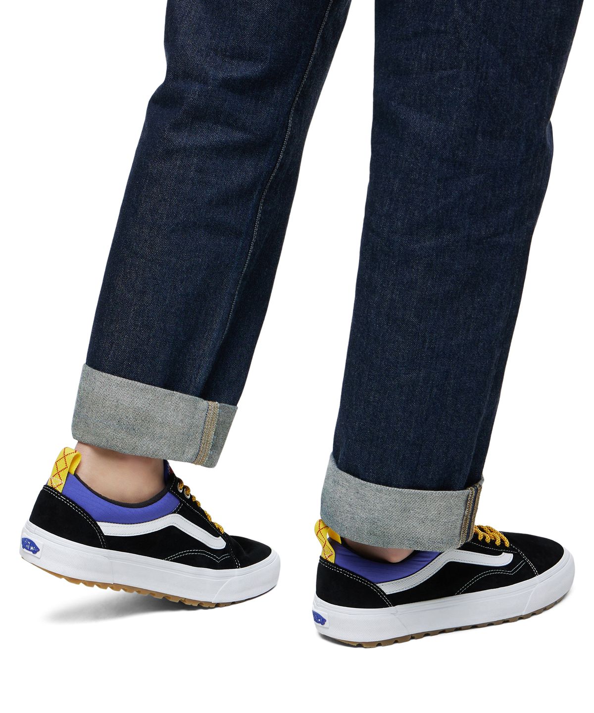 반스(VANS) 올드스쿨 MTE-1 - (레트로 블록) 블루:레드:블랙 / VN0A5I12BRA1
