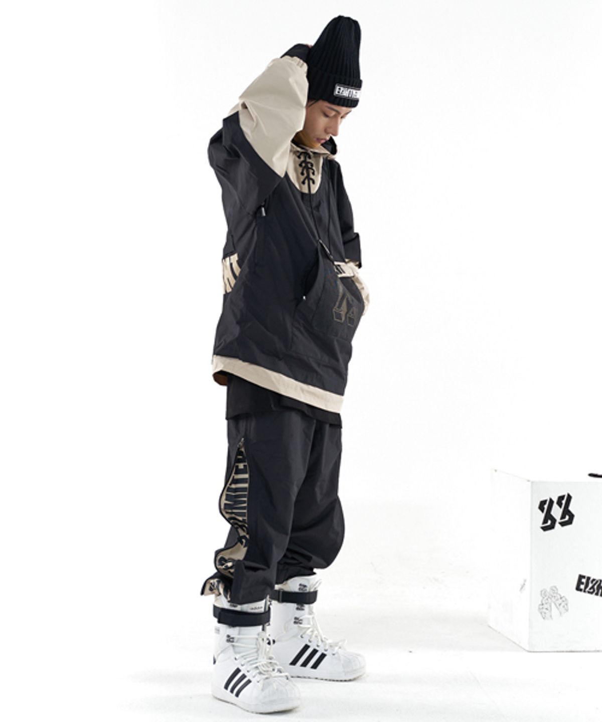 88리미티드(88LIMITED) P-2 ETTO (BLK.BEIGE)