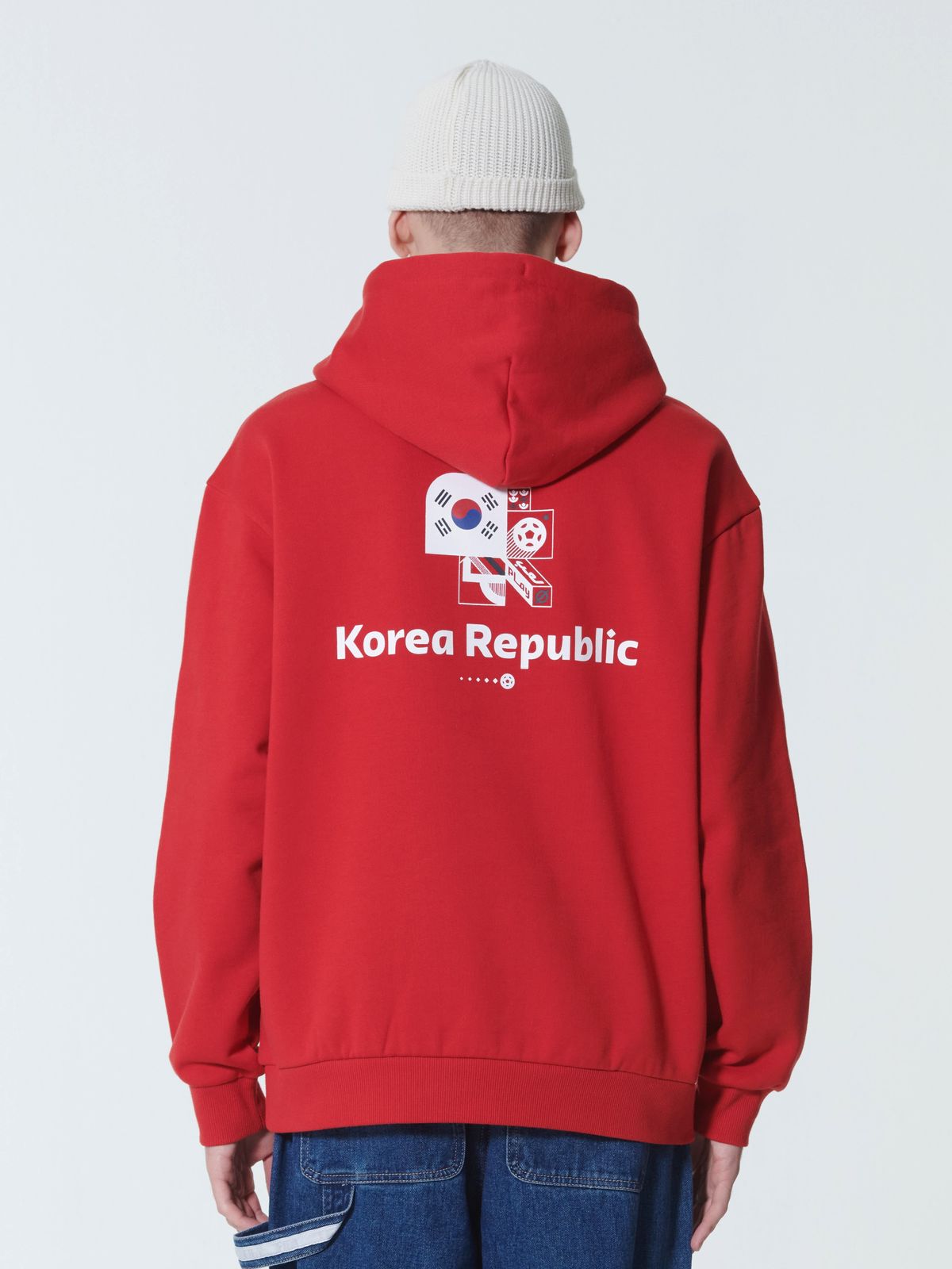 피파 1904(FIFA 1904) 카타르 코리아 기모후디 레드(FF24HD96U_560)