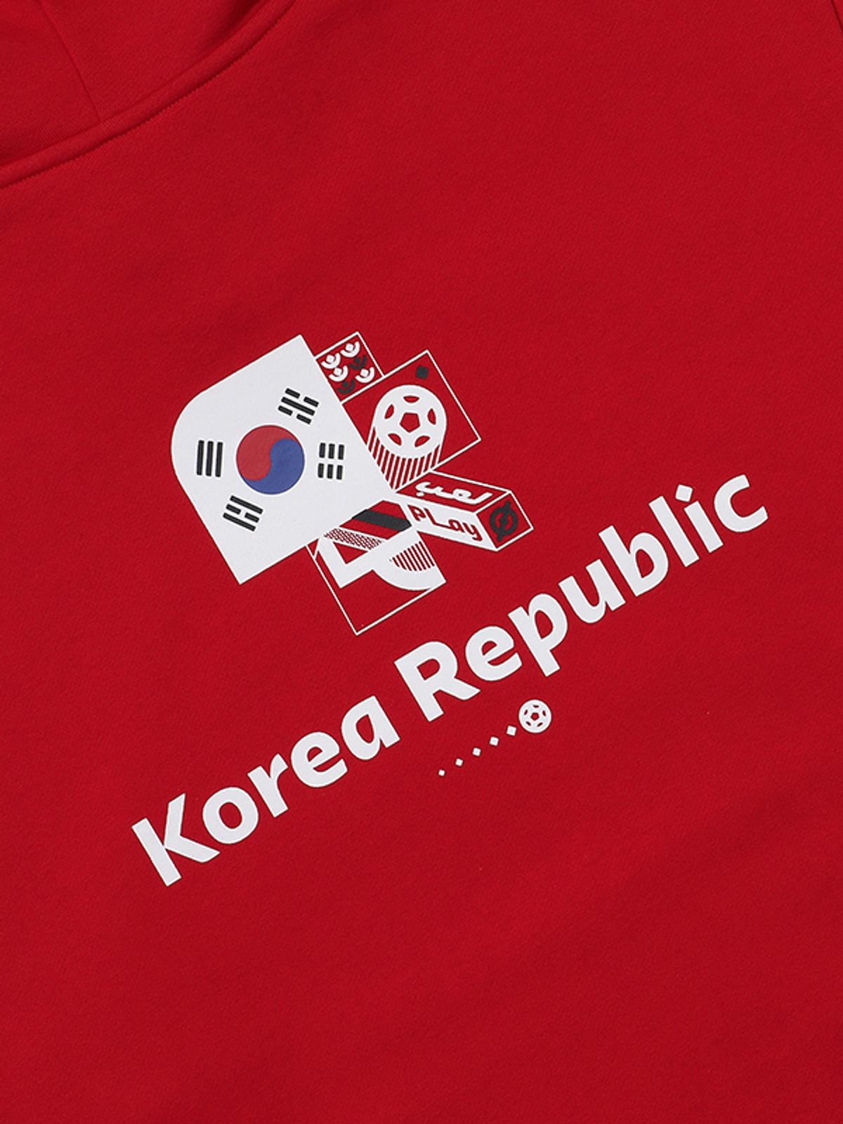 피파 1904(FIFA 1904) 카타르 코리아 기모후디 레드(FF24HD96U_560)