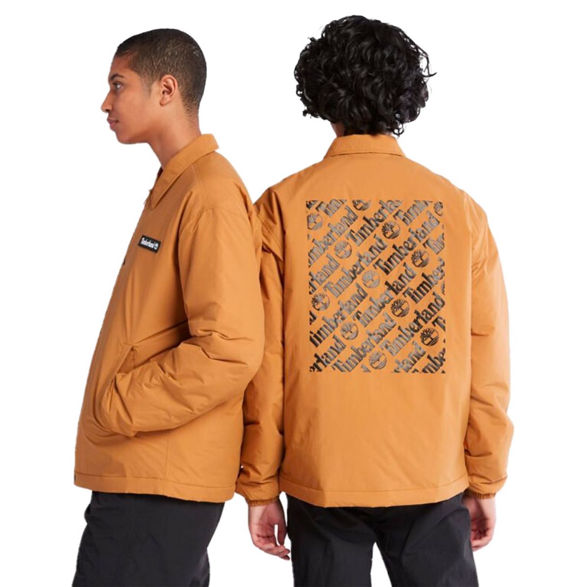 팀버랜드(TIMBERLAND) 백로고 코치 자켓 오렌지_TB0A5Z2DP471