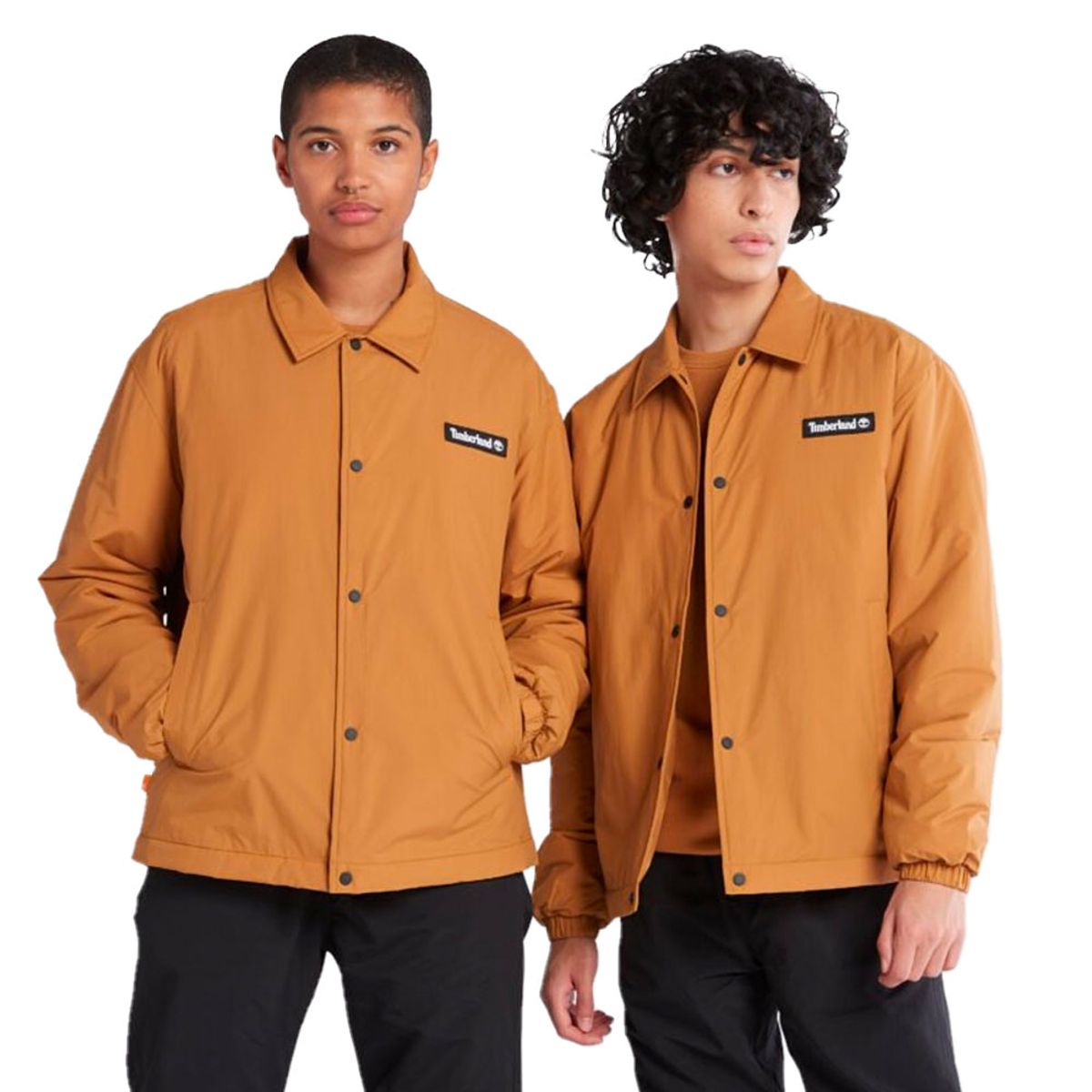 팀버랜드(TIMBERLAND) 백로고 코치 자켓 오렌지_TB0A5Z2DP471