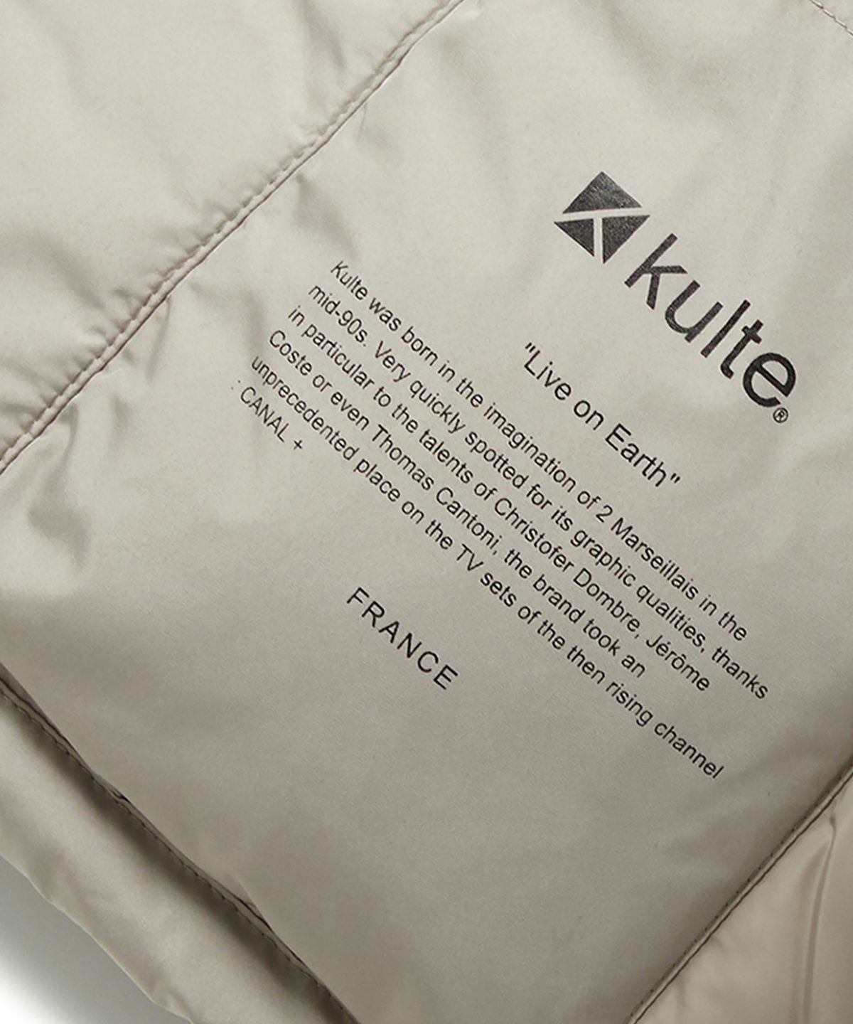 쿨트(KULTE) 071 어반 패딩자켓 베이지