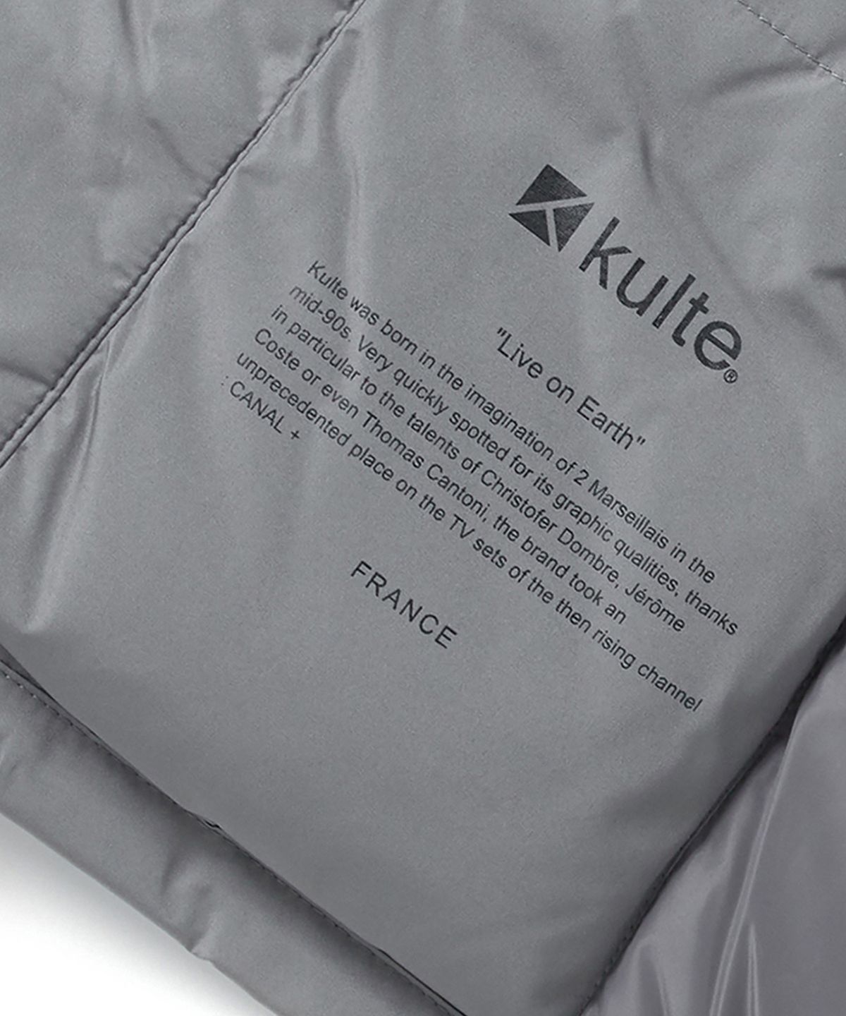 쿨트(KULTE) 071 어반 패딩자켓 그레이