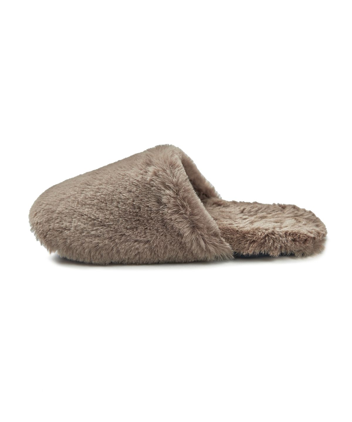 아템포(ATEMPO) FUR ROOM SHOES_brown