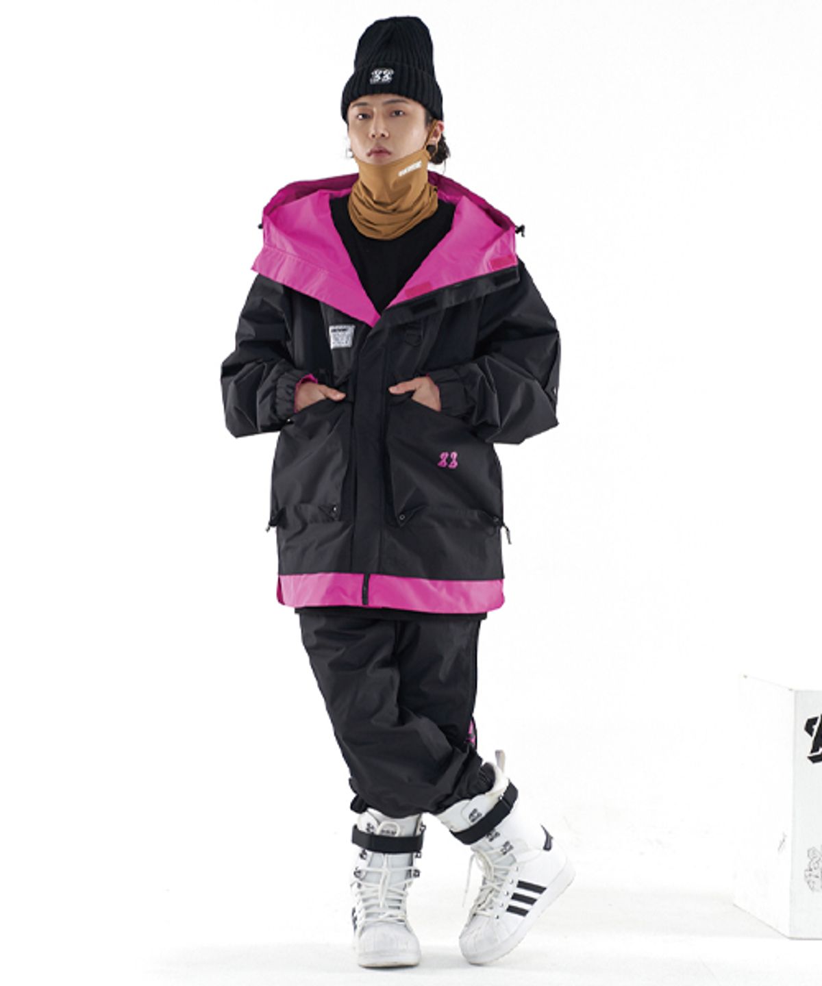 88리미티드(88LIMITED) J-4 GRORY (BLK.PINK)