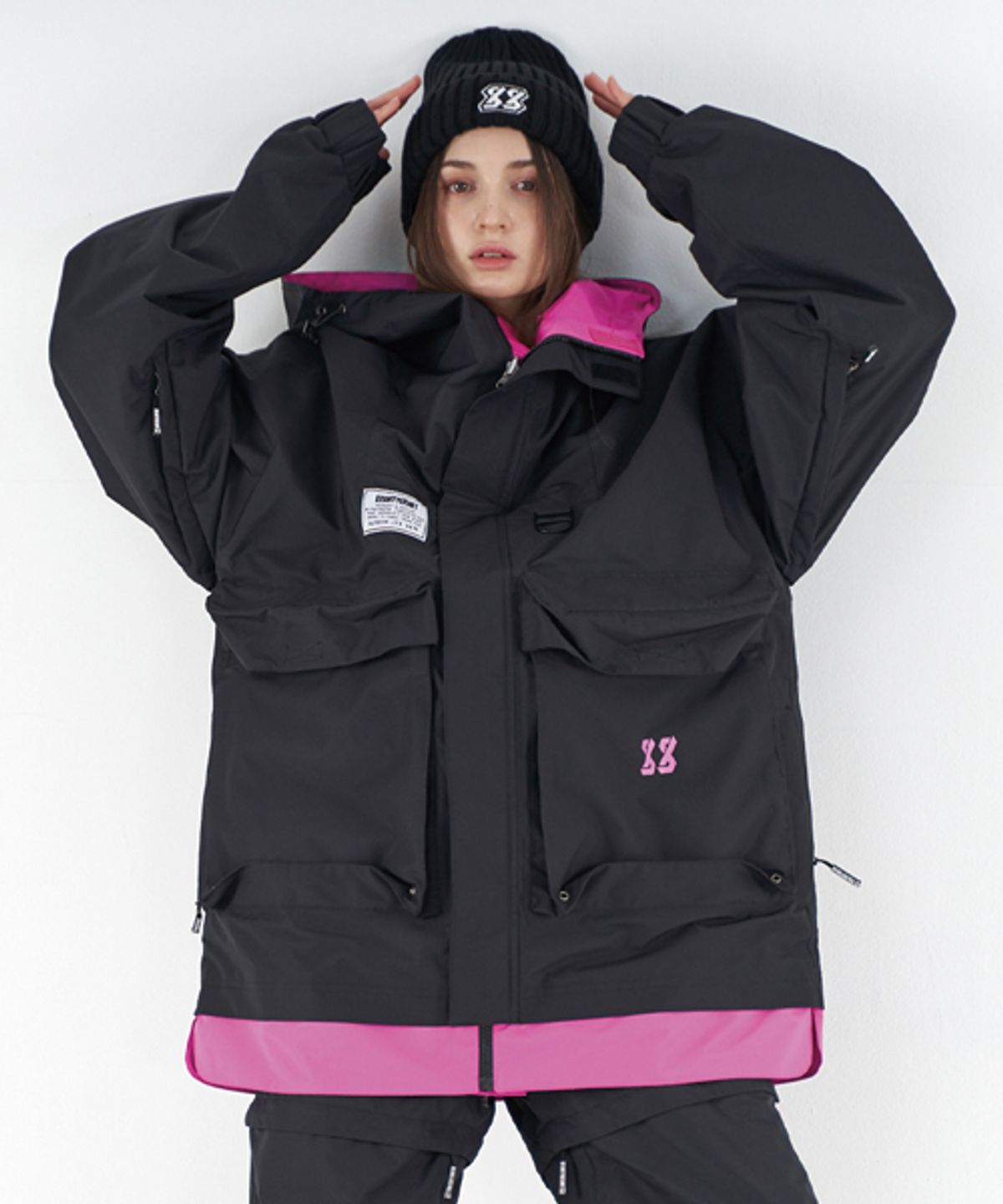 88리미티드(88LIMITED) J-4 GRORY (BLK.PINK)