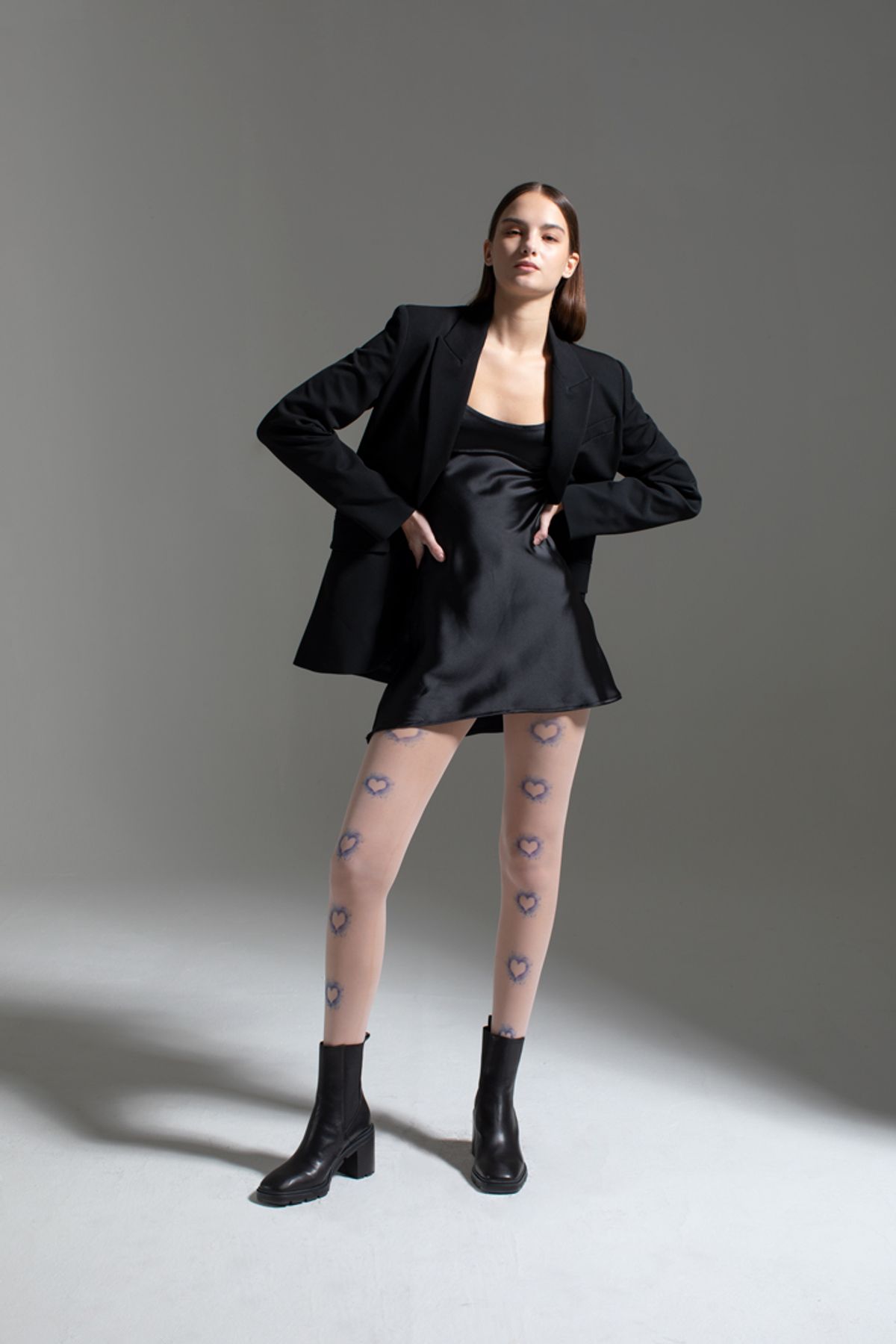로맨틱타이거(ROMANTIC TIGER) Blue Heart tights