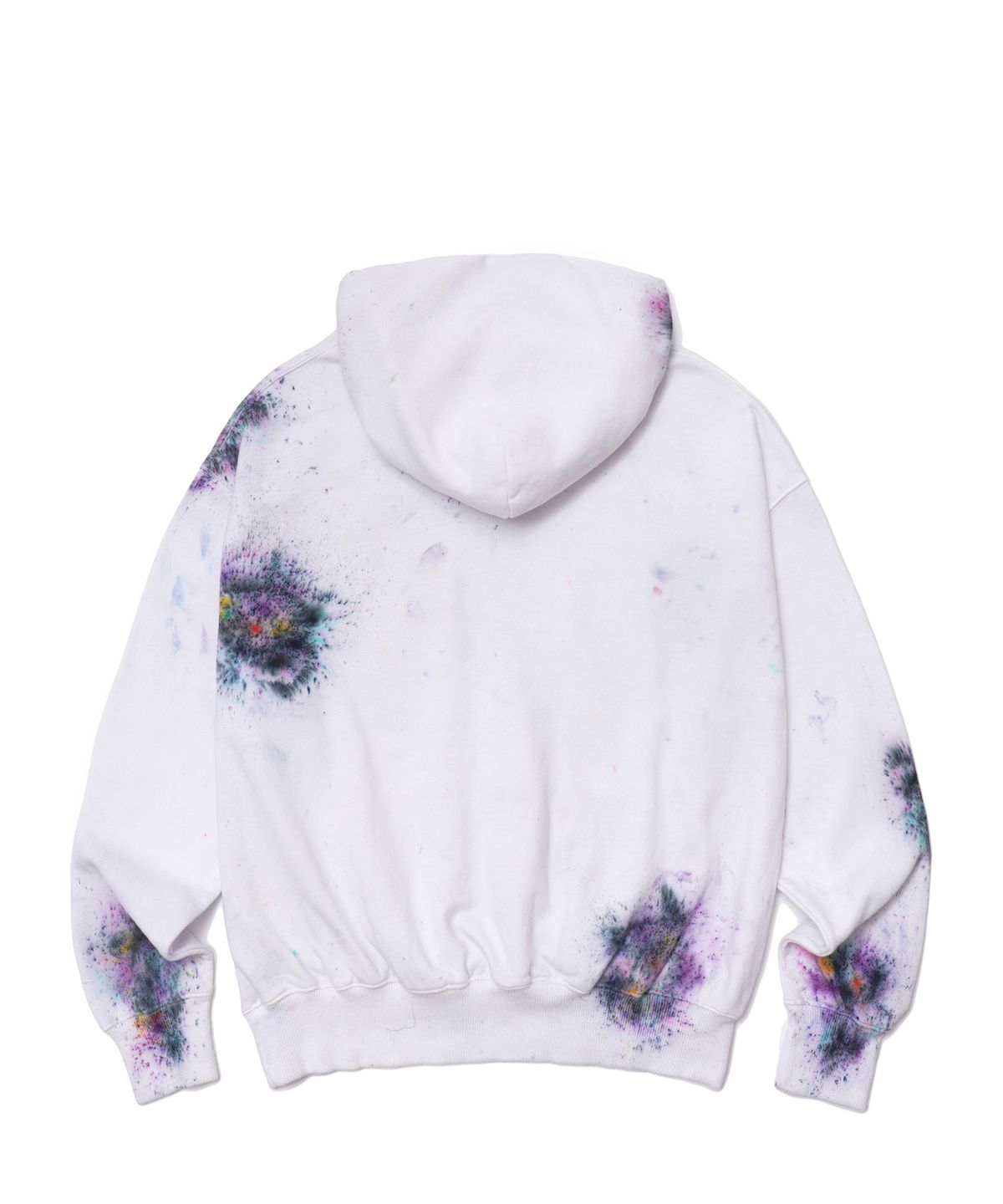 커넥트엑스(CONECTX) No Boundaries Hand Spray Dyed Hoodie (multi/white ver.)