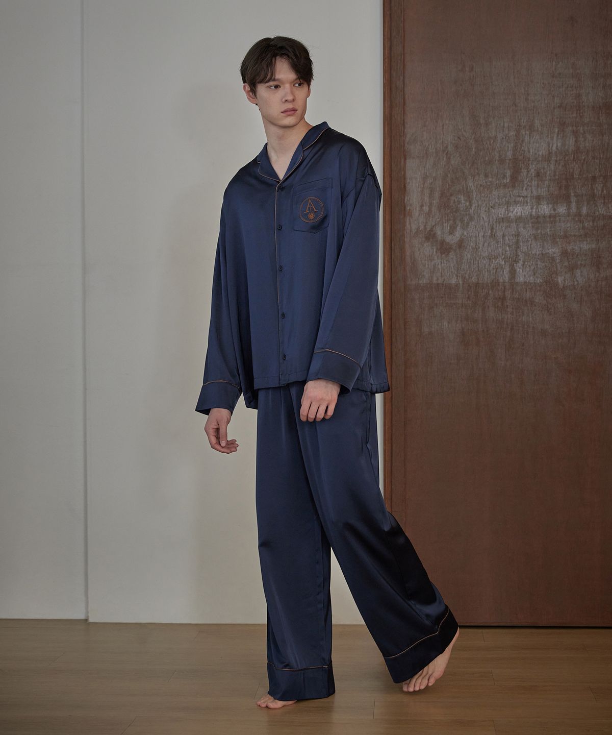 아템포(ATEMPO) CLASSIC PAJAMA SET_wild navy