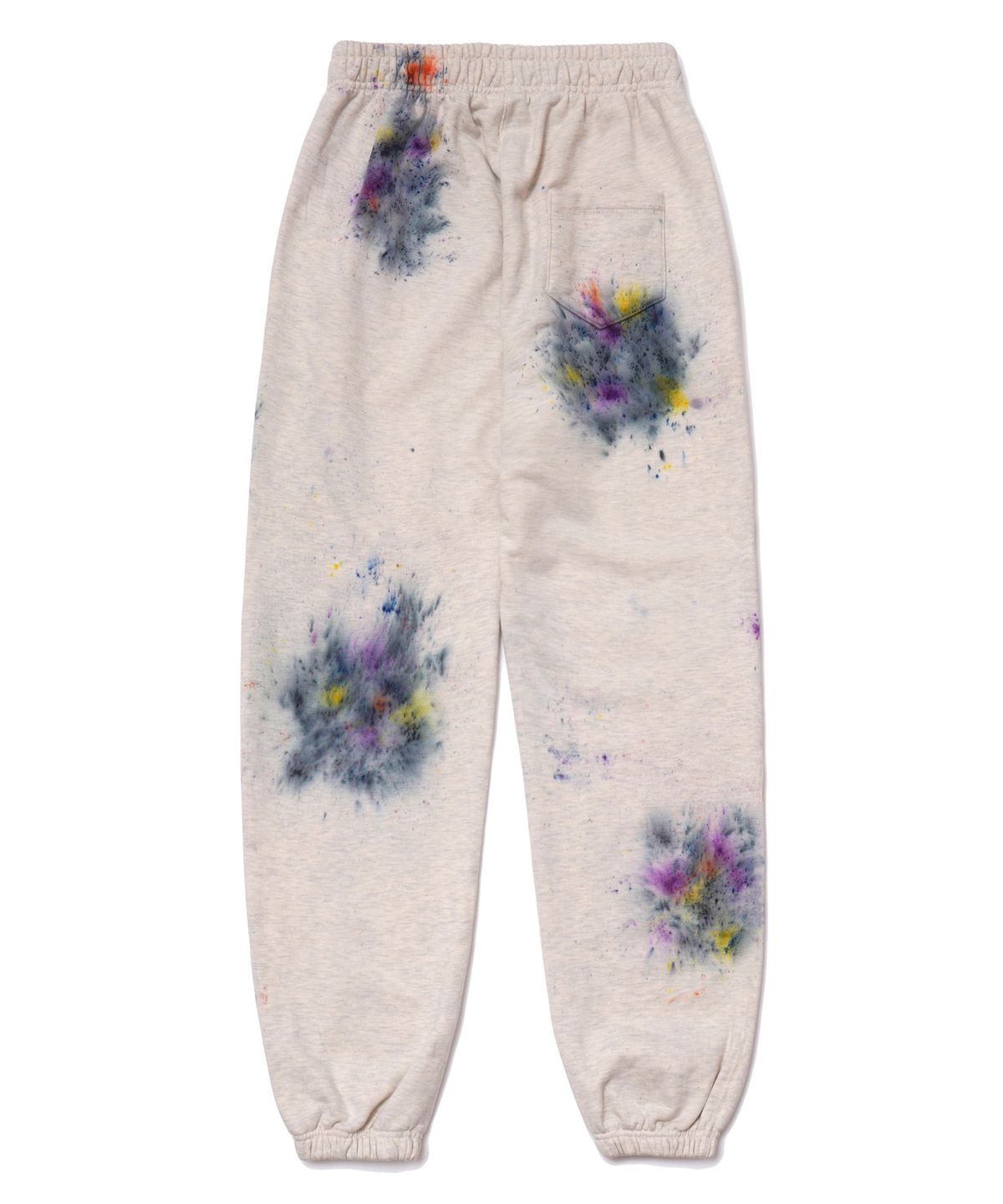 커넥트엑스(CONECTX) No Boundaries Hand Spray Dyed Sweatpants (multi/ivory ver.)