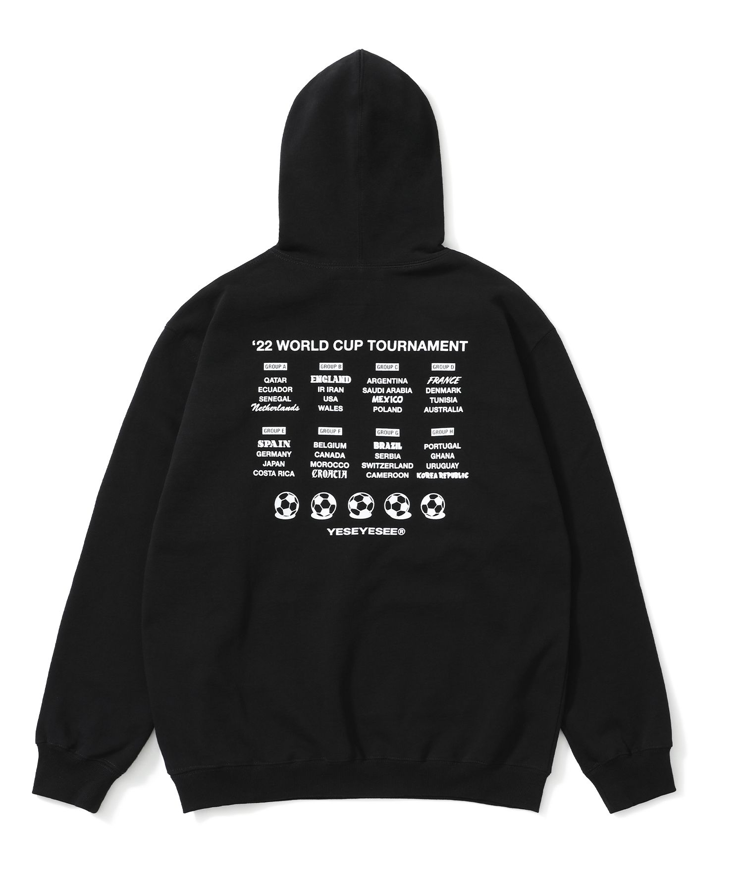 スウェット・トレーナー YESEYESEE SN World Hoodie Black YS243TSWHO02BLK MUSINSA | YESEYESEE Y.E.S World Hoodie Black
