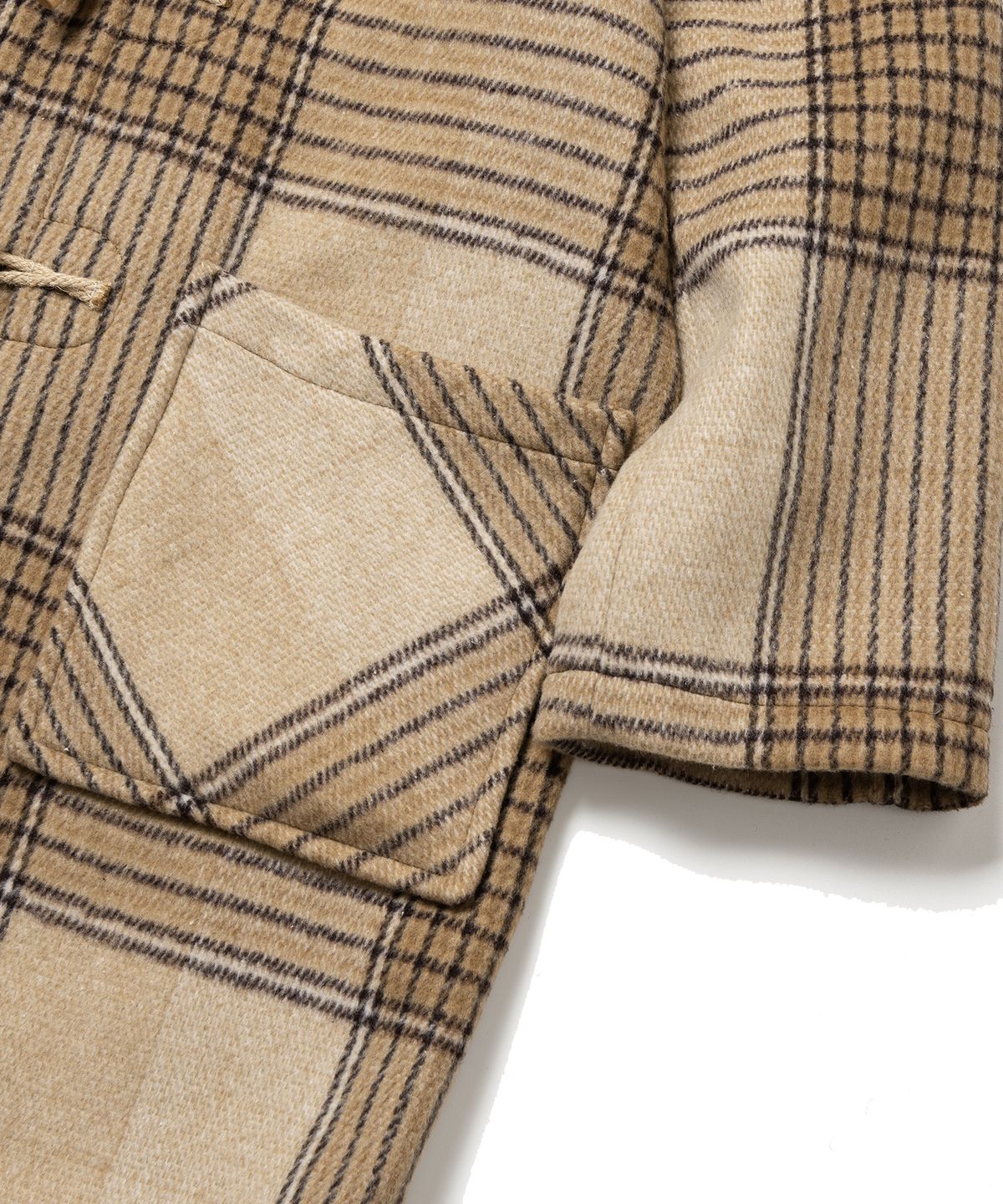 런던트레디션(LONDONTRADITION) Martin Mens Duffle Coat - Vicuna D13