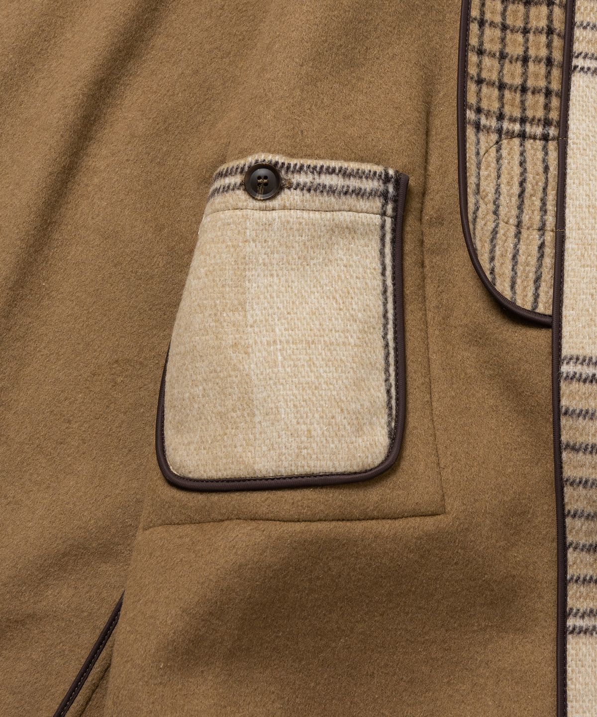 런던트레디션(LONDONTRADITION) Martin Mens Duffle Coat - Vicuna D13
