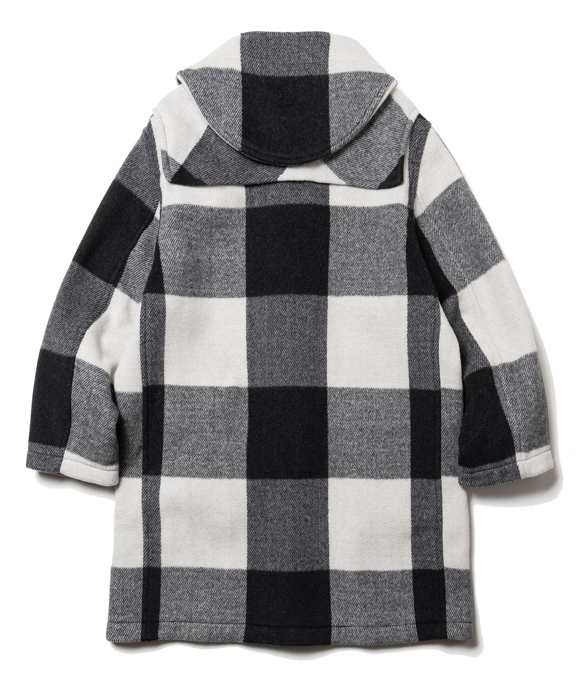 런던트레디션(LONDONTRADITION) Martin Mens Duffle Coat - Charcoal Mix D6