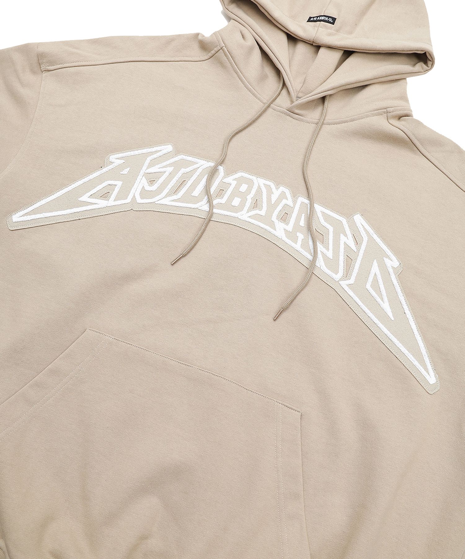 MUSINSA | AJOBYAJO AJOLICA Oversized Hoodie [BEIGE]