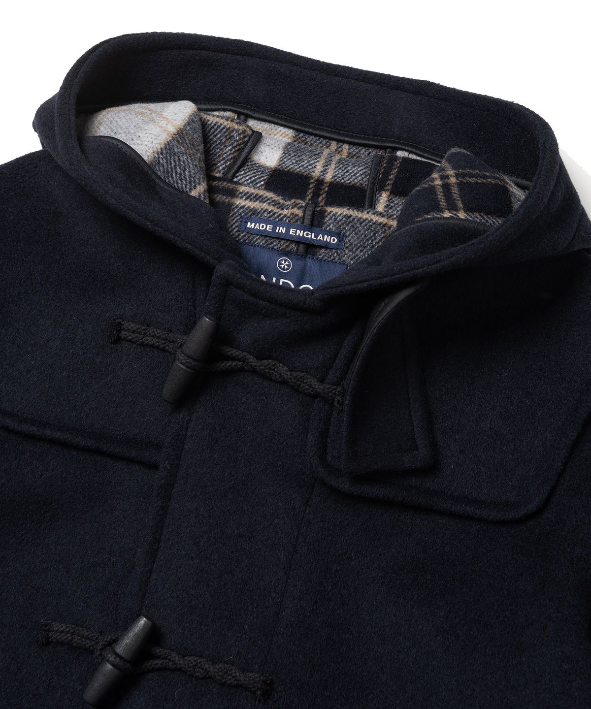 런던트레디션(LONDONTRADITION) Winstone Mens Duffle Coat - Navy SBB 130